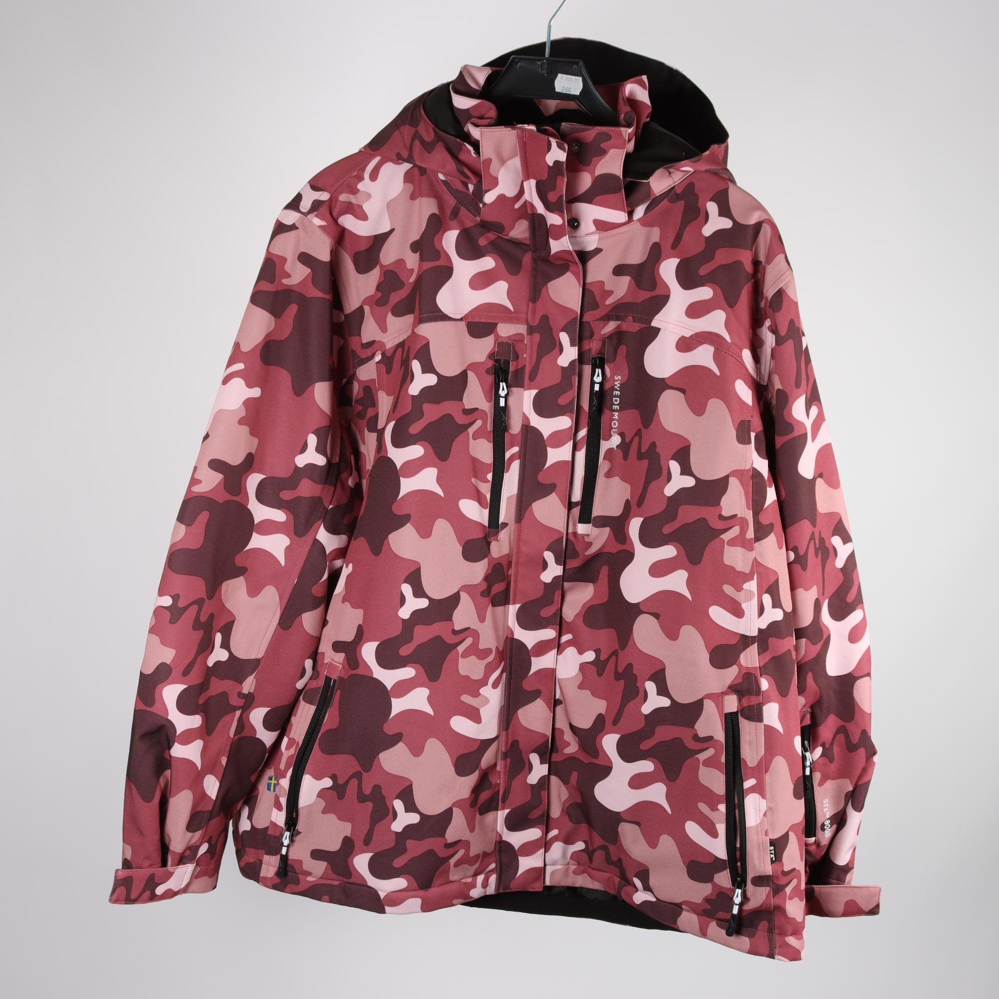 Jacka, Swedemount, rosa, mönstrad, stl. 50