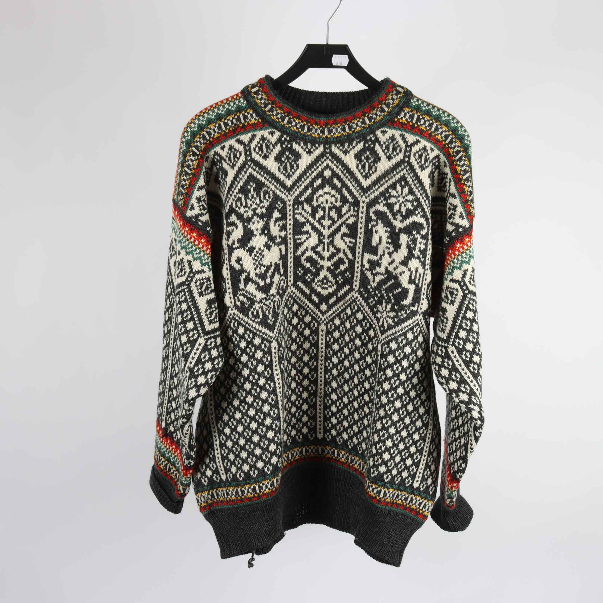 Tröja, Dale of Norway, flerfärgad, mönstrad, stl. XL