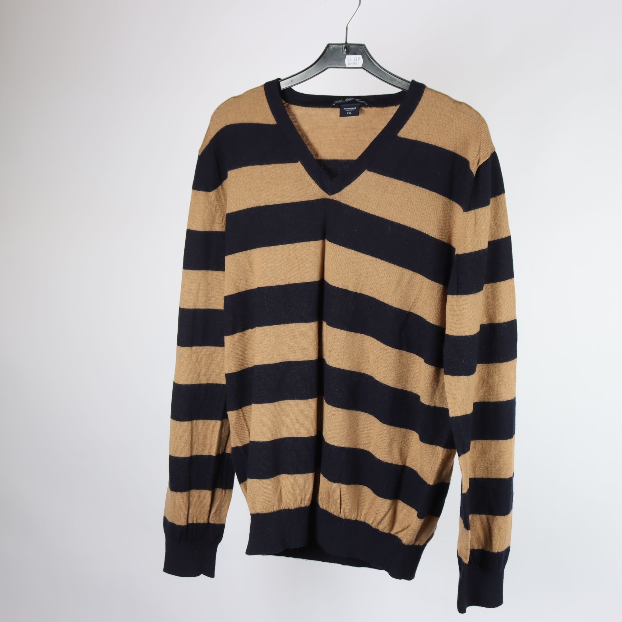 Stickad tröja, Boomerang, 100% ull, stl. XXL