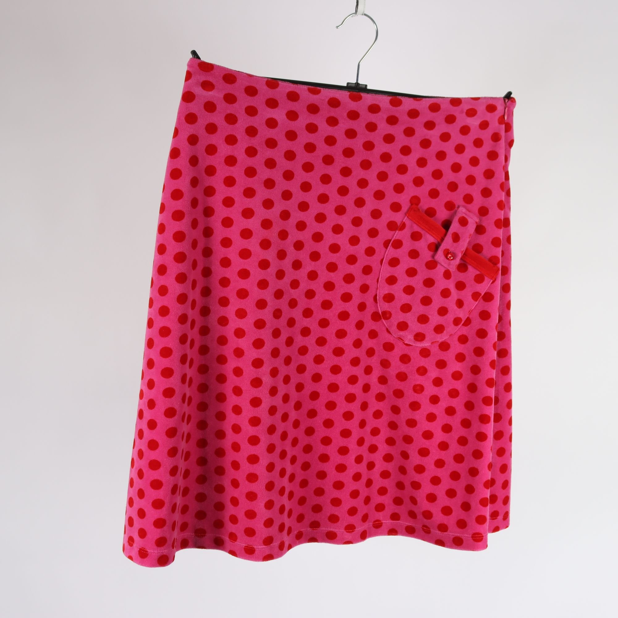 Kjol, Make a Wish, rosa, prickig, stl. 36