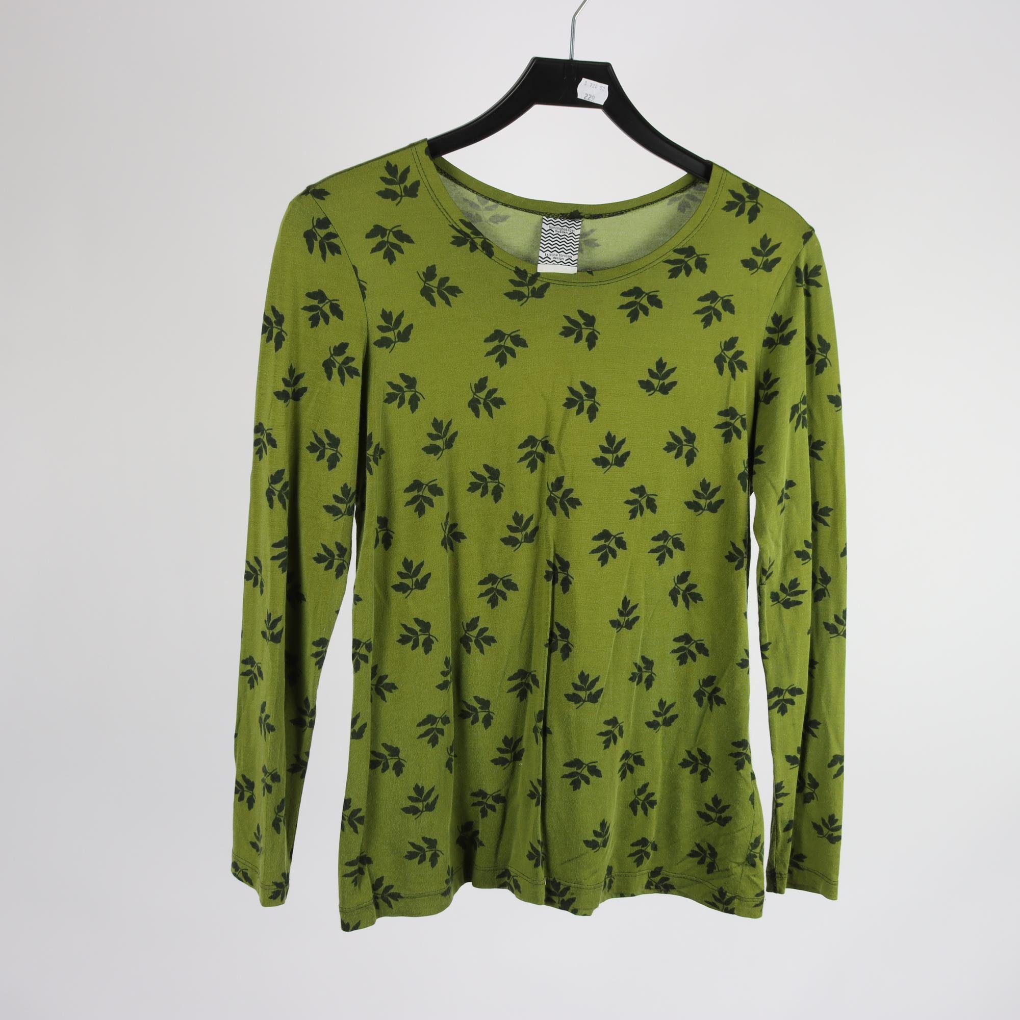 Tröja, Vamlingbolaget, grön, mönstrad, stl. S