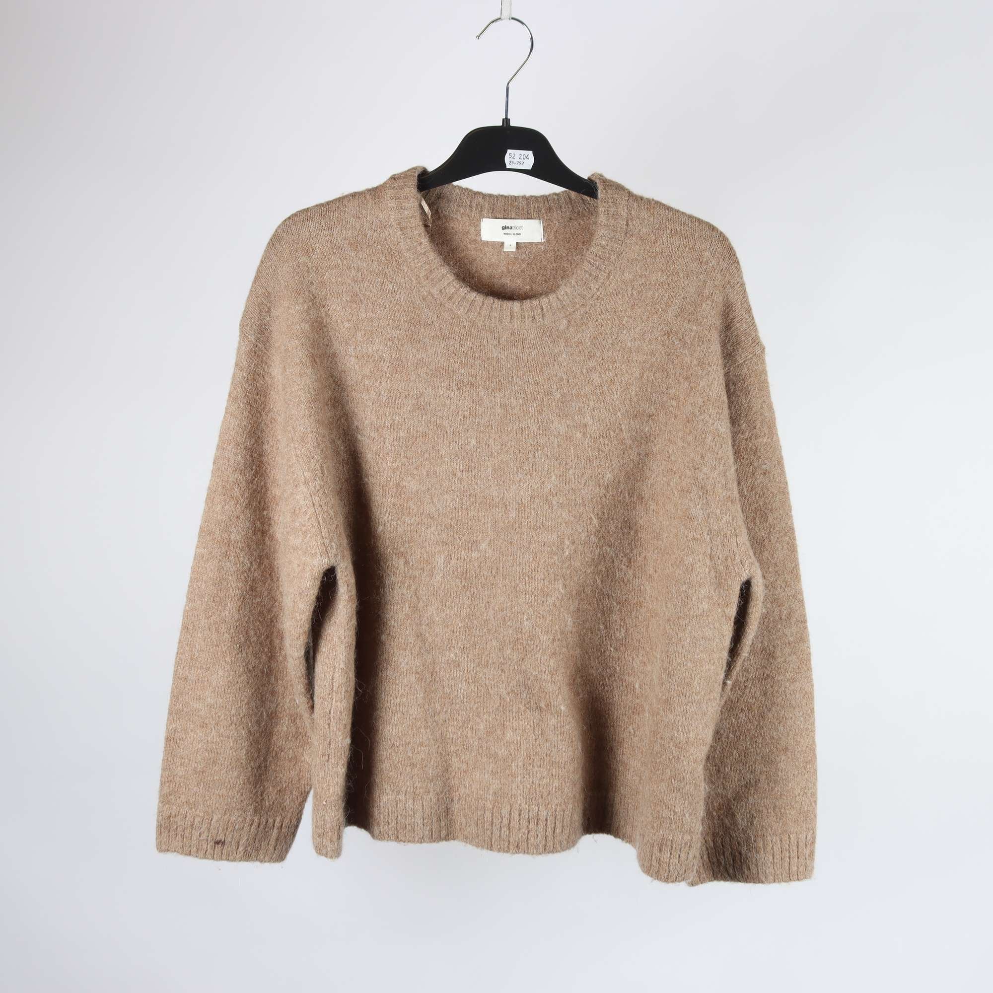 Stickad tröja, Gina Tricot, ullblandning, stl. S