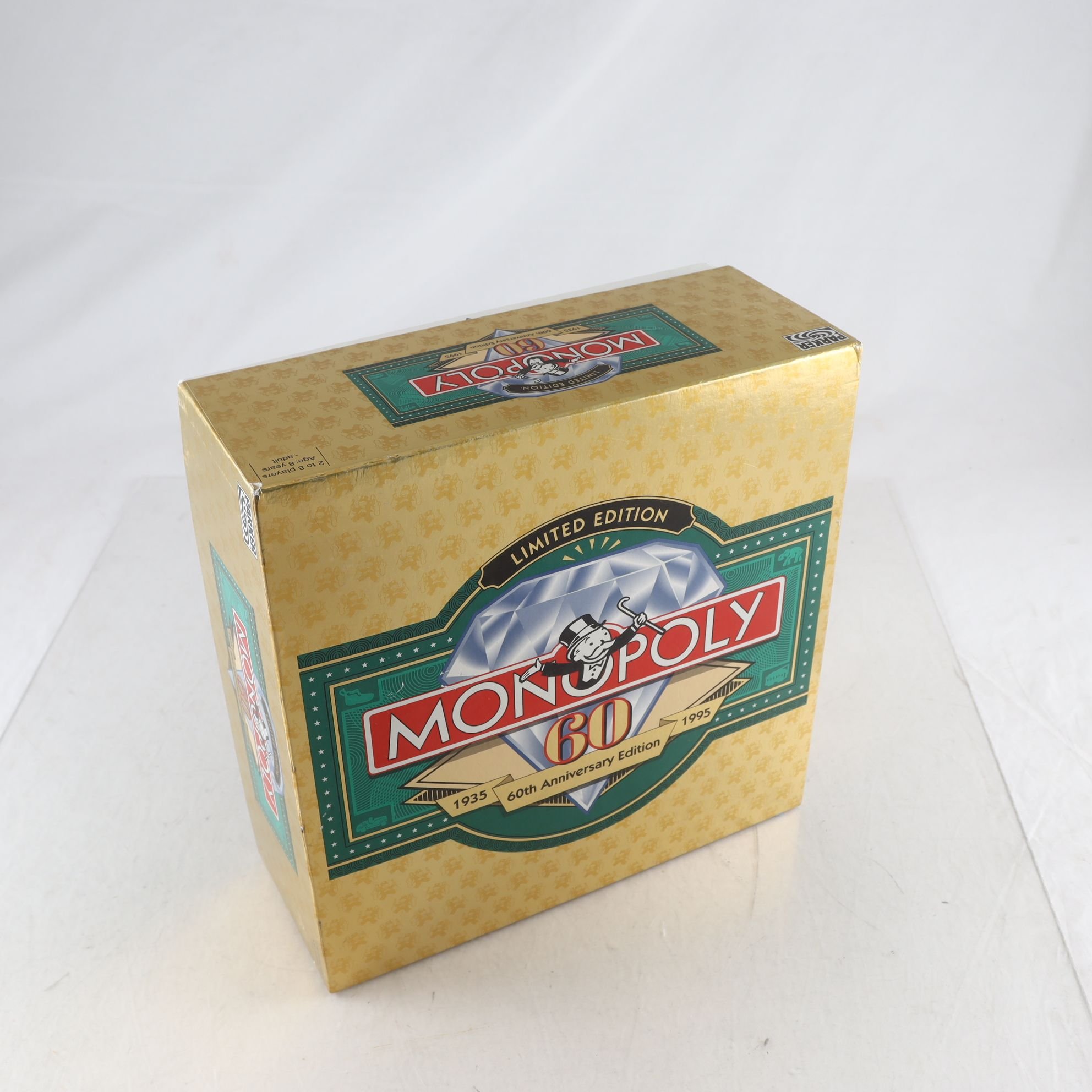 Spel, Monopoly, 60 års utgåva, limited edition.