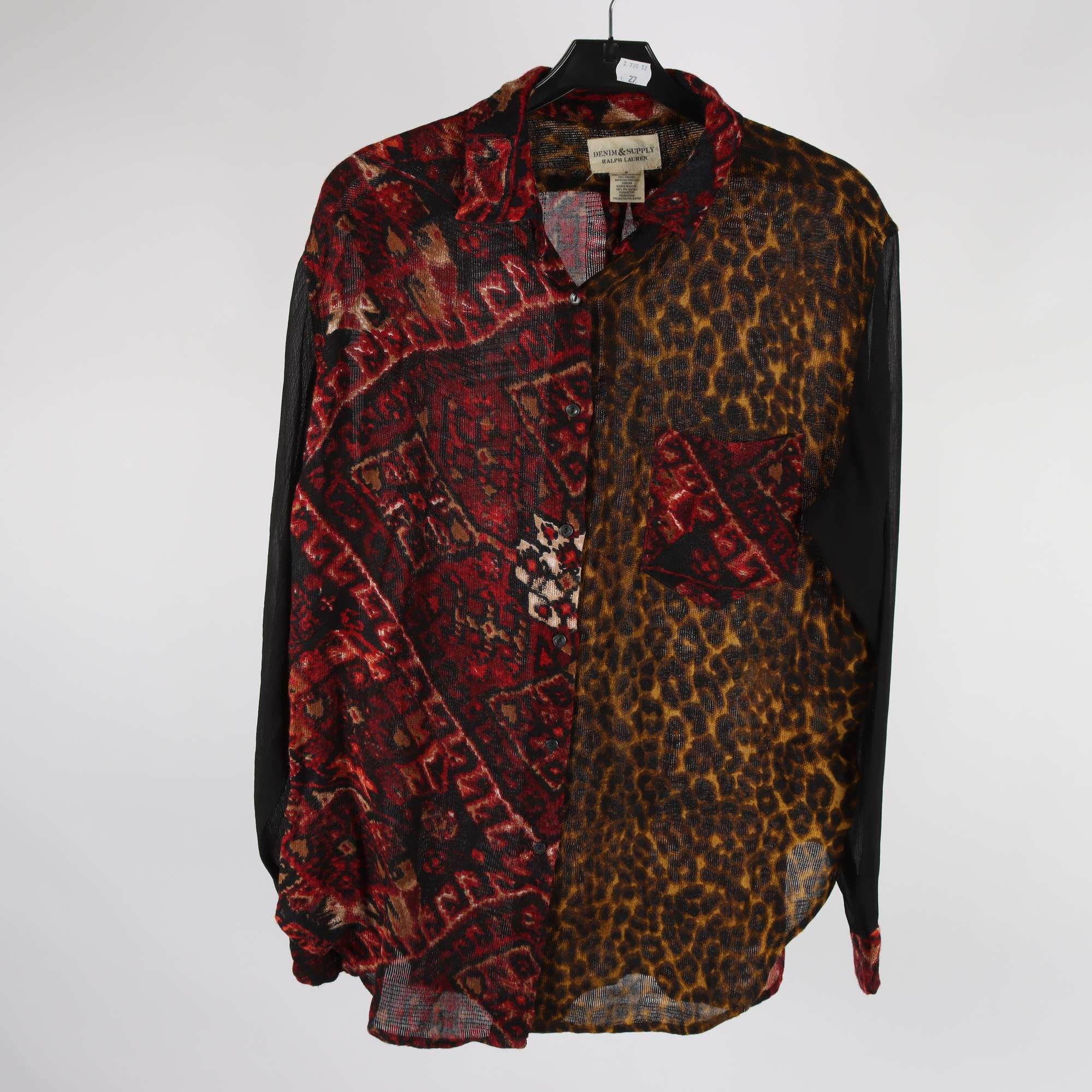 Blus, Ralph Lauren ,mönstrad, stl. M