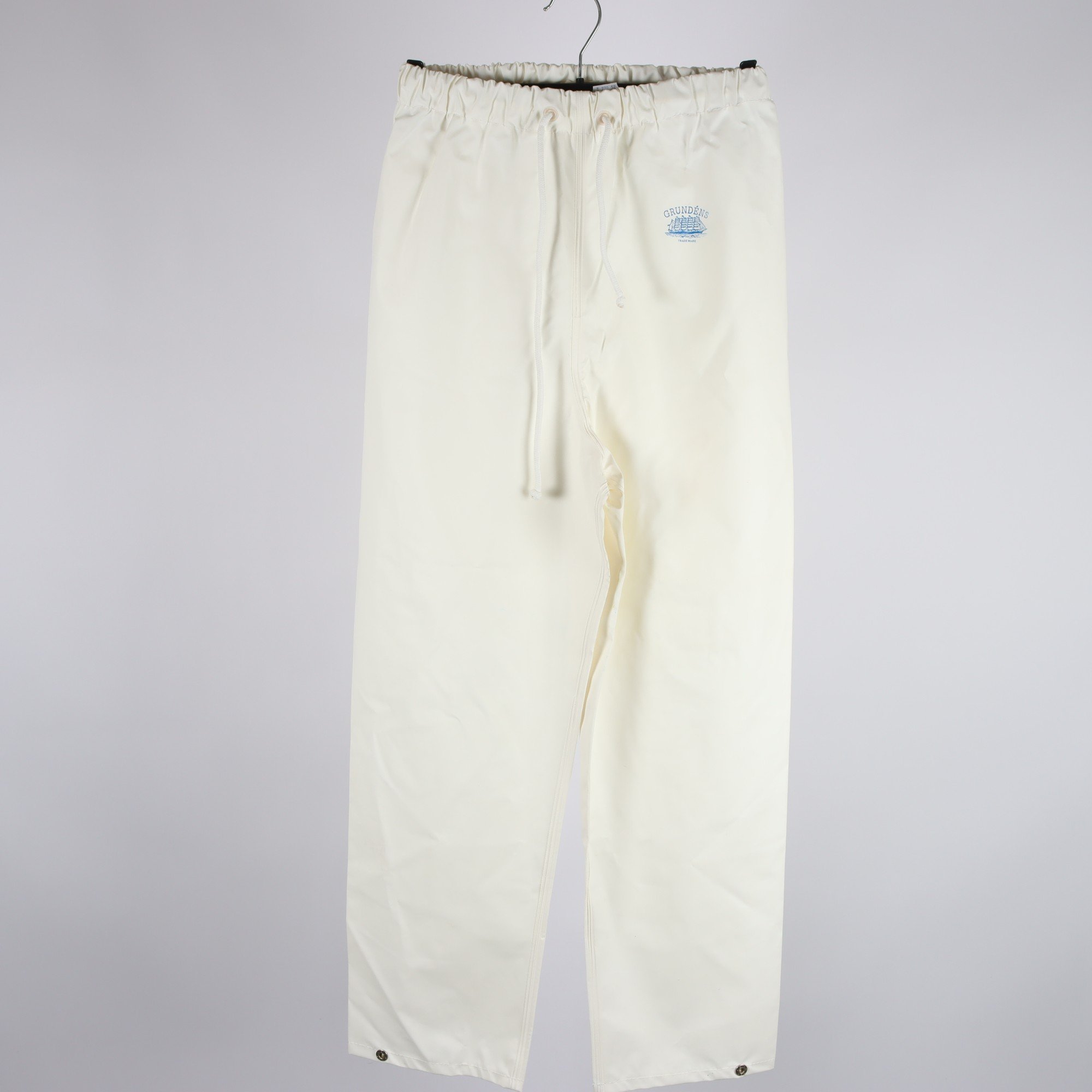 Regnbyxor, Grundèns, vit, stl. 12 år (146-152