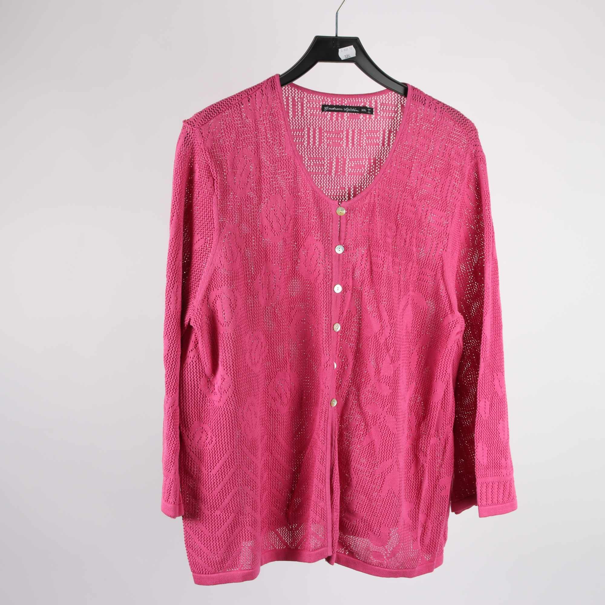 Kofta, Gudrun Sjödèn, rosa, stl. XXL