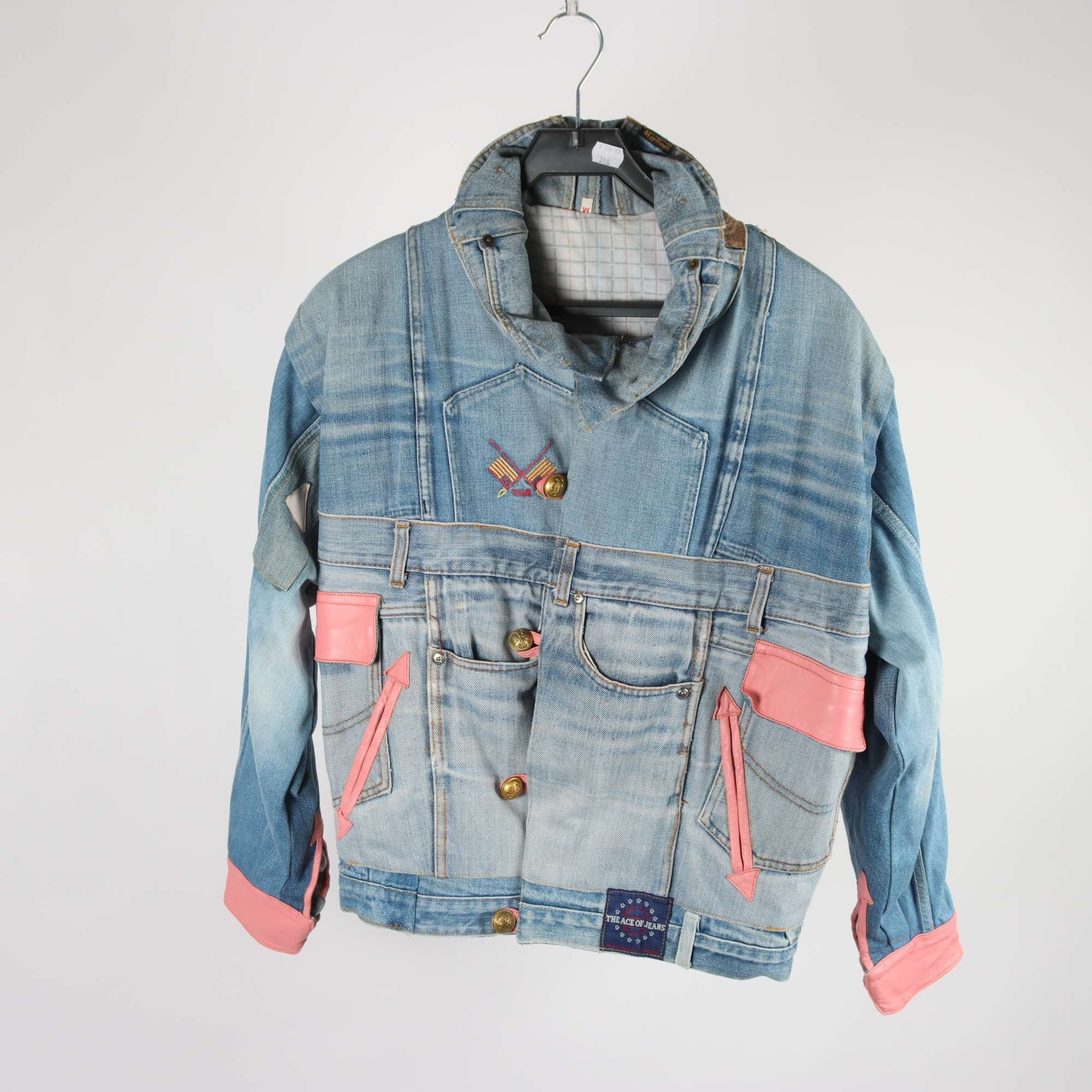 Jeansjacka, Okänd, blå, stl. M