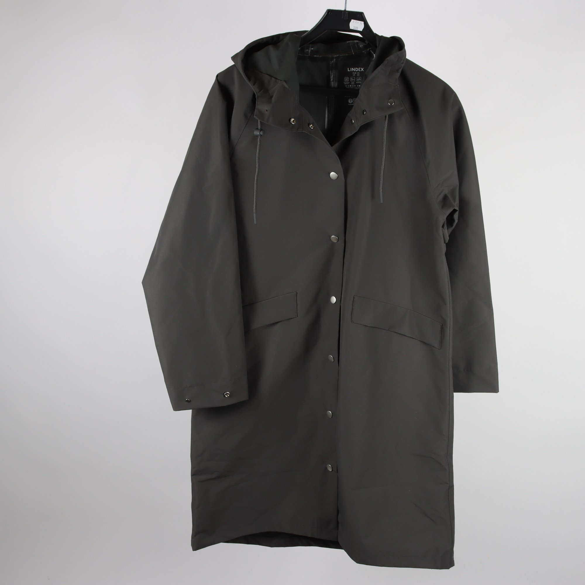 Skalkappa, Lindex, grå, stl. XS