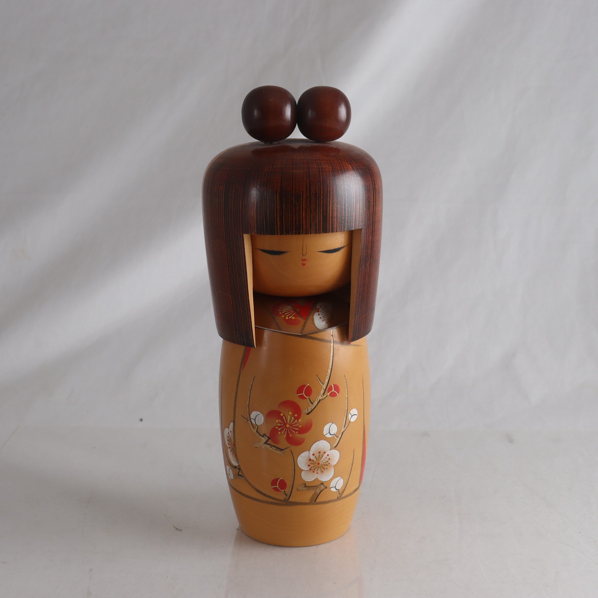 Figurin, Kokeshi, trä, Japan. Samfraktas ej.
