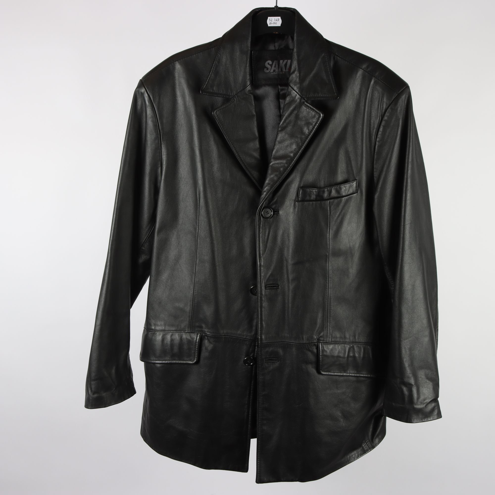 Skinnjacka, Saki, 100% läder, stl. 50