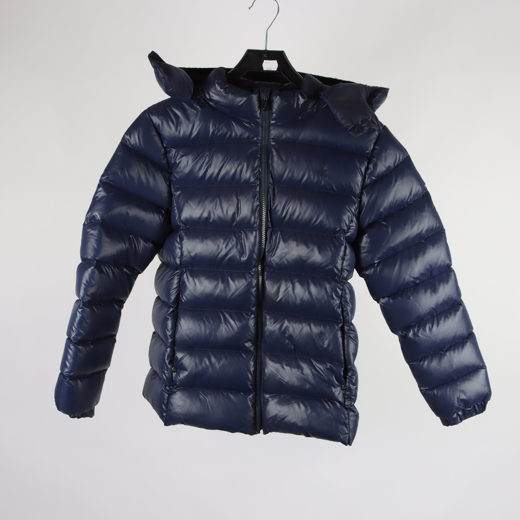 Dunjacka, Polo Ralph Lauren, blå/lila, stl. XL.