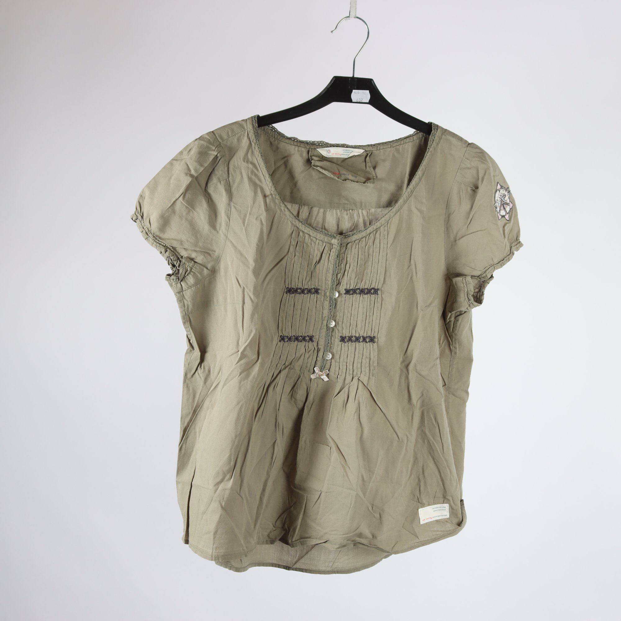 Blus, Odd Molly, grön, stl. L.