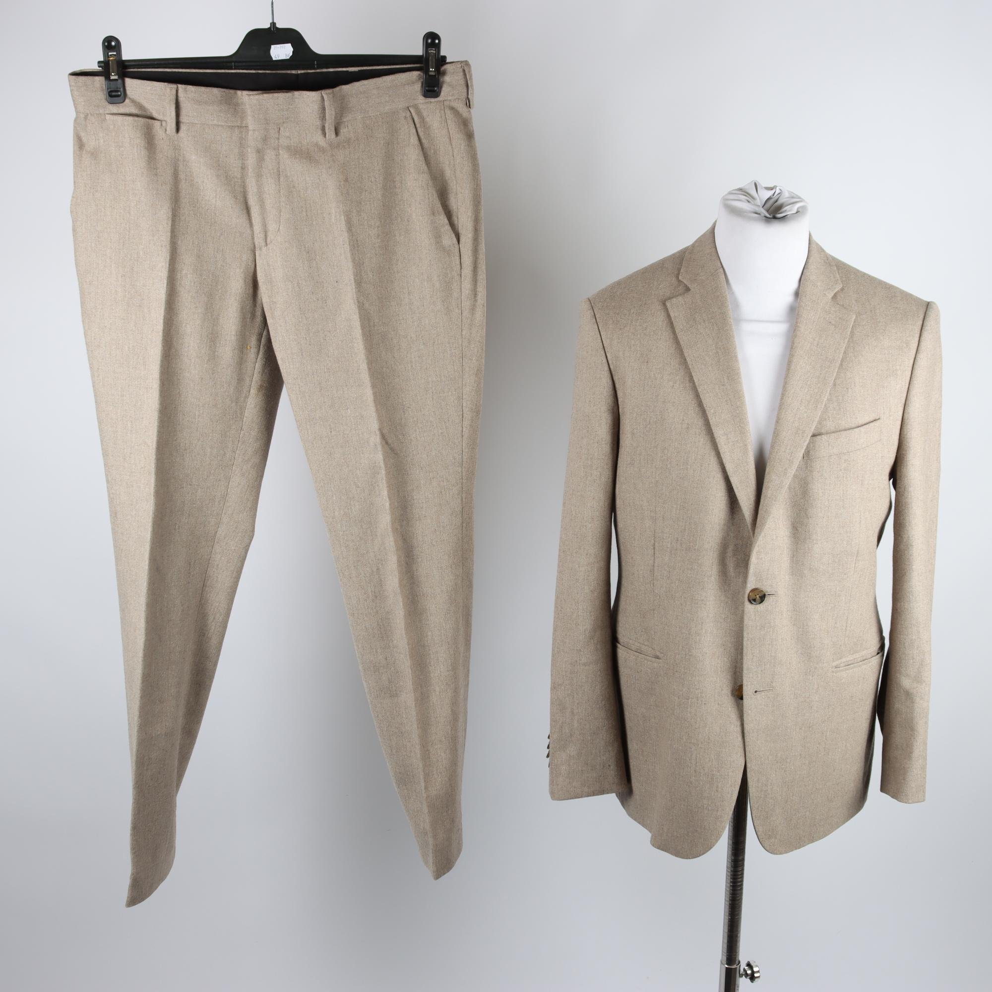 Kostym, J.Lindeberg, beige, stl. 50