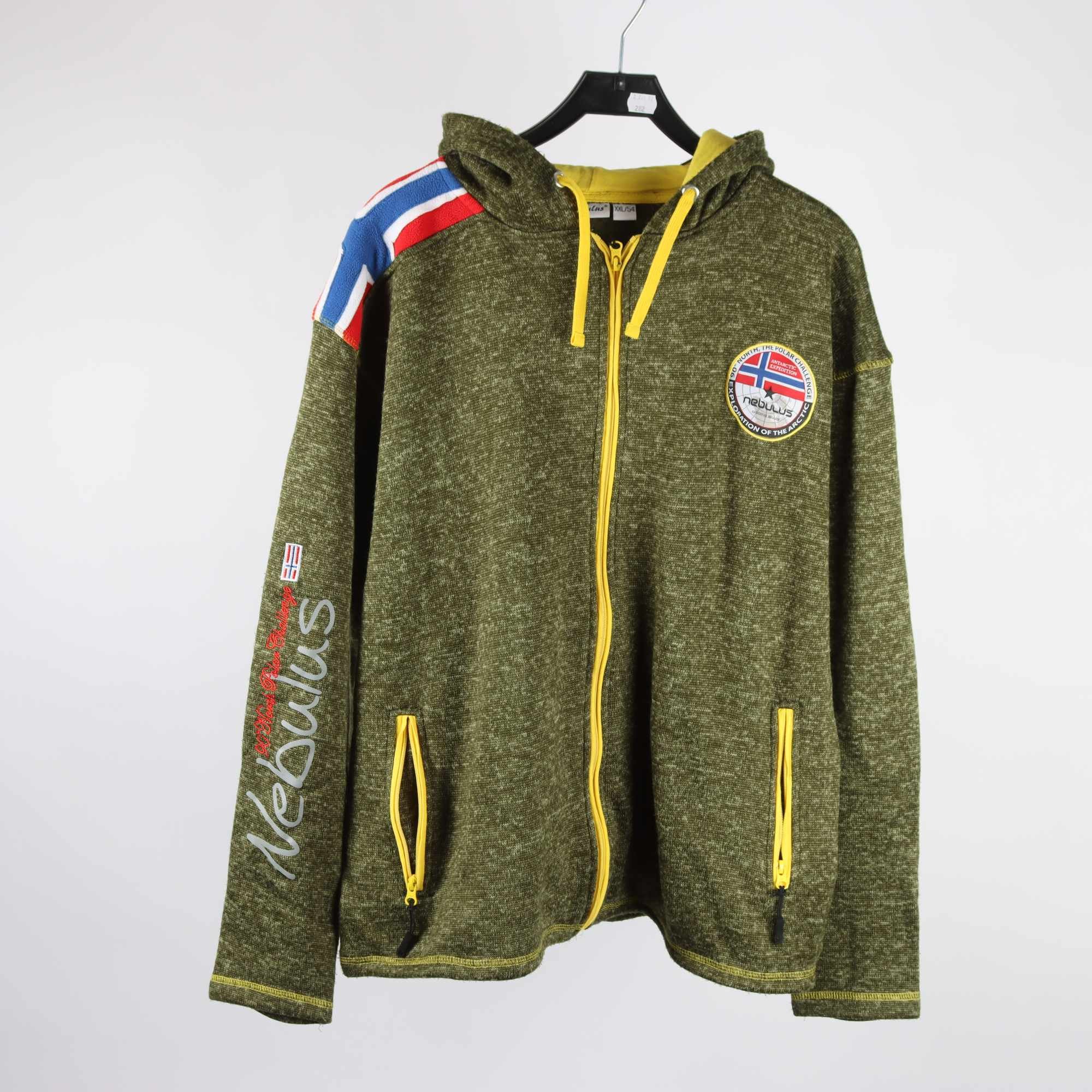 Fleecejacka, Nebulus, grön, stl. 54