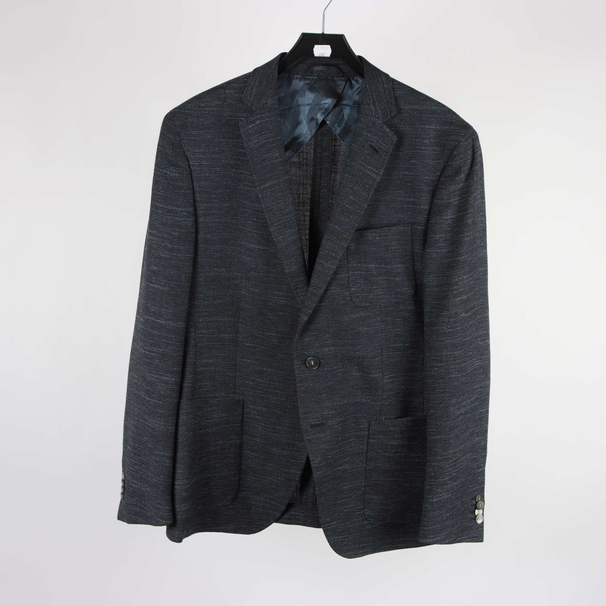 Kavaj, Hugo Boss, blå, stl. 52