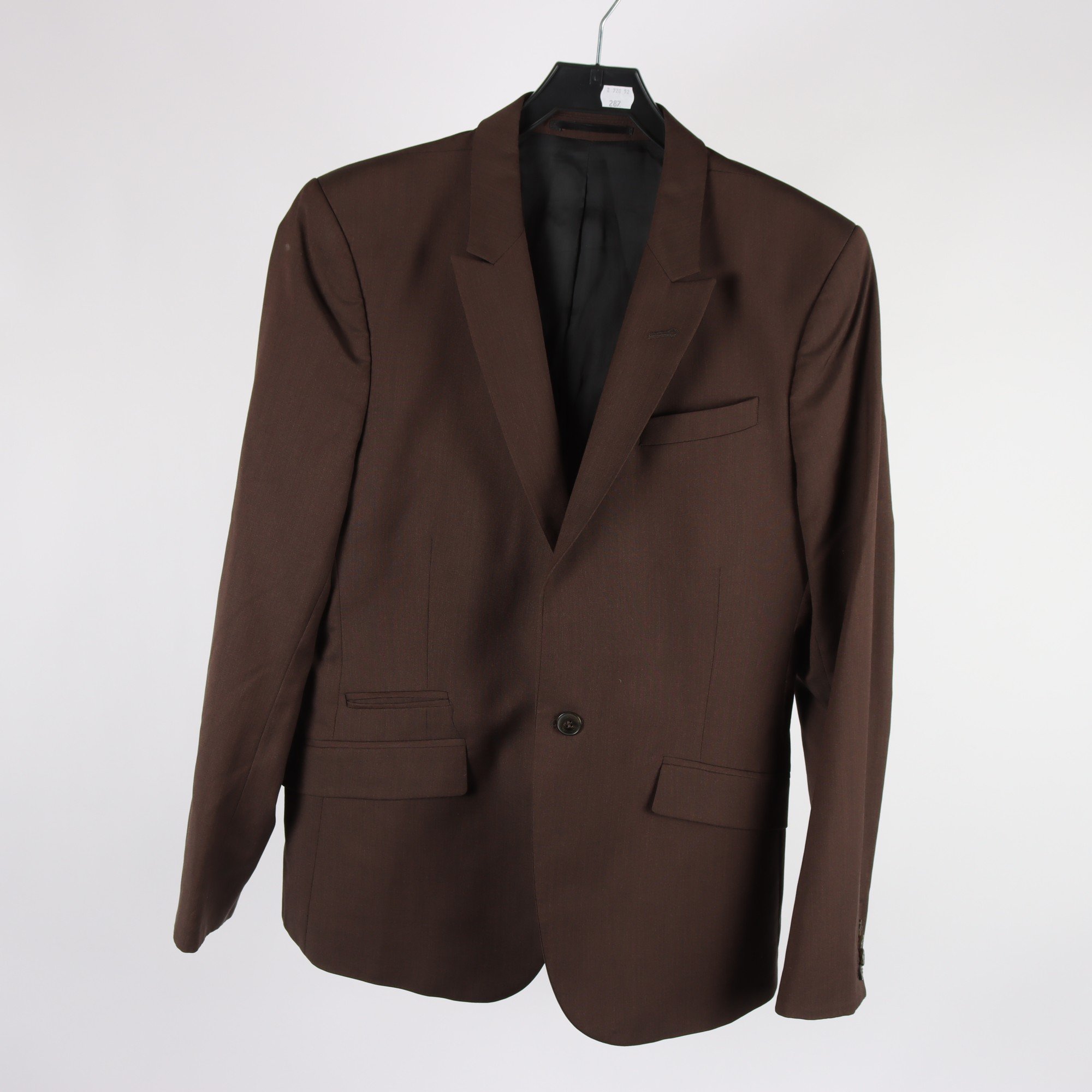 Kavaj, J.Lindeberg, brun, stl. 48