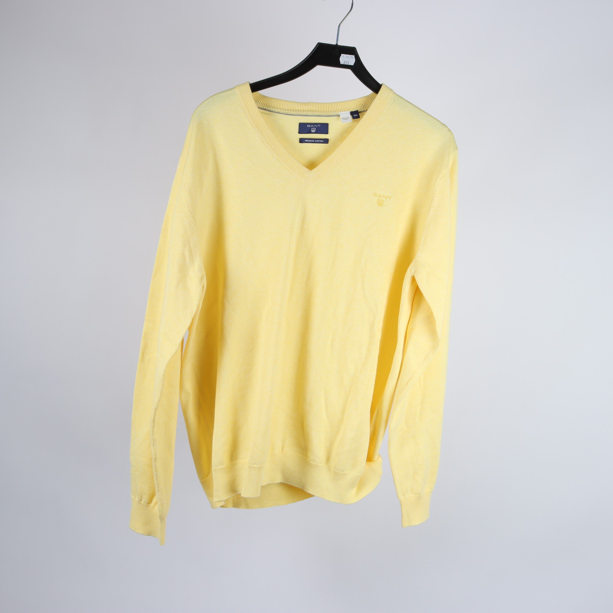 Tröja, Gant, gul, stl. 2XL