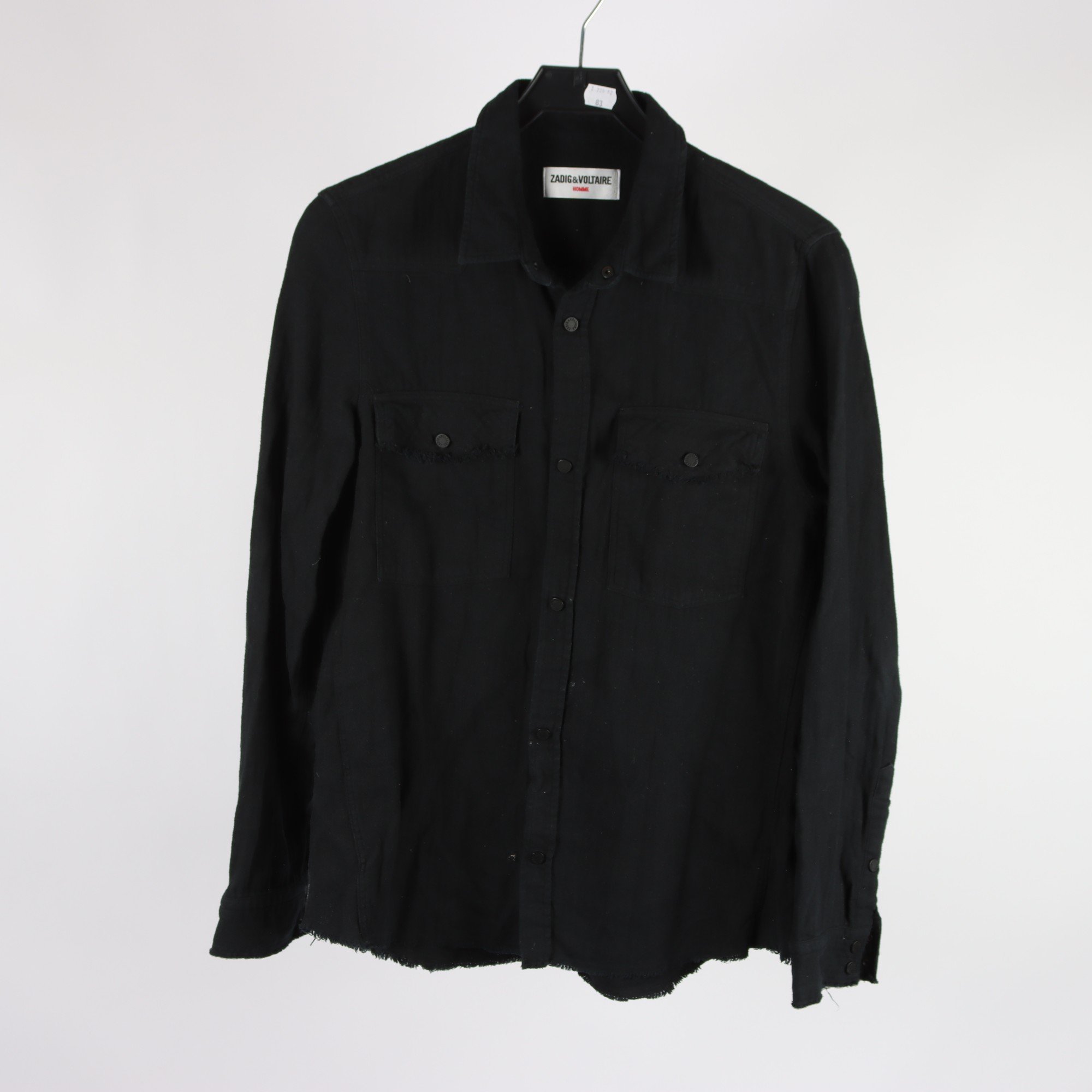 Skjorta, Zadig & Voltaire, svart, stl. M