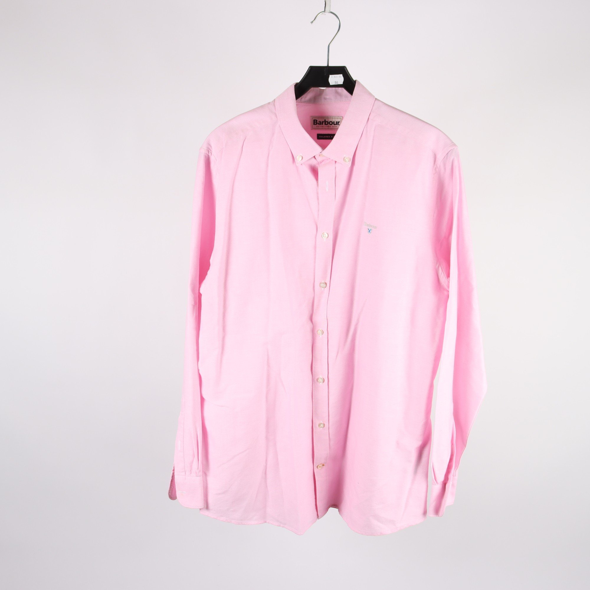 Skjorta, Barbour, rosa, stl. XL