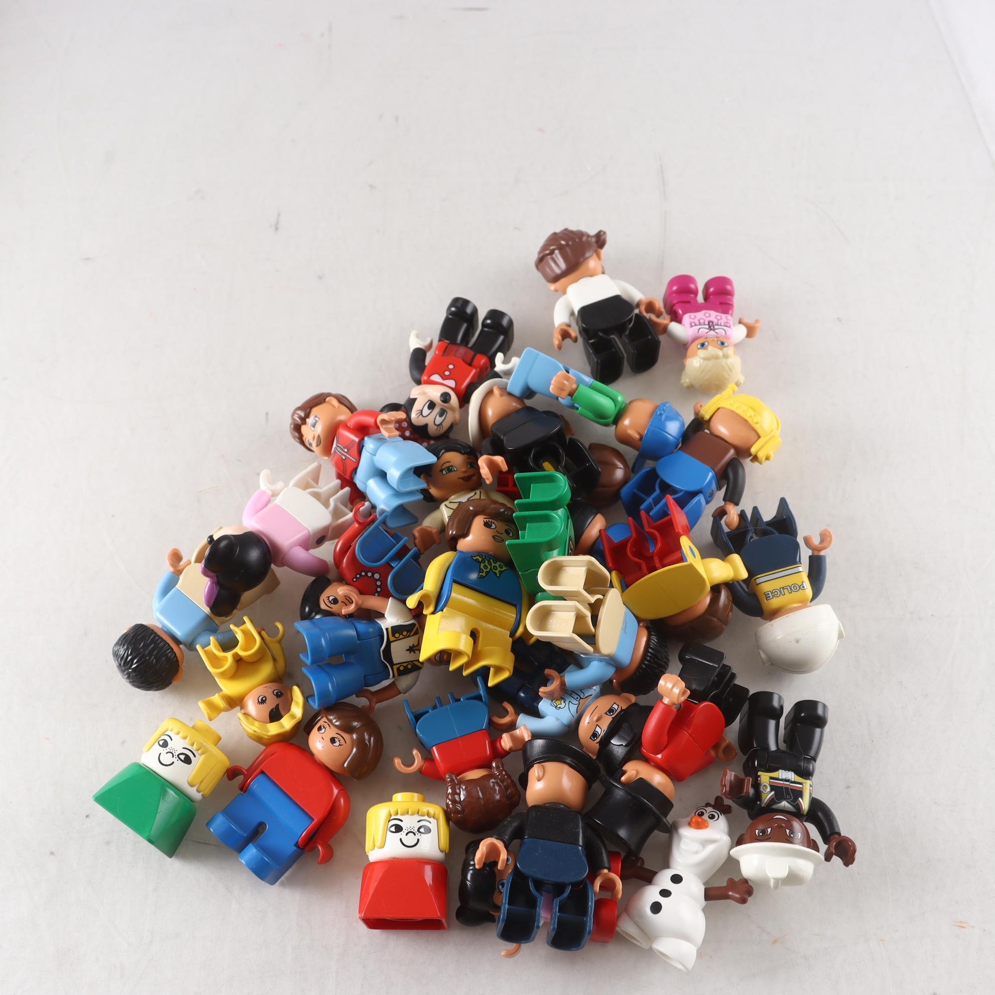 Lego, Duplo figurer, blandat.