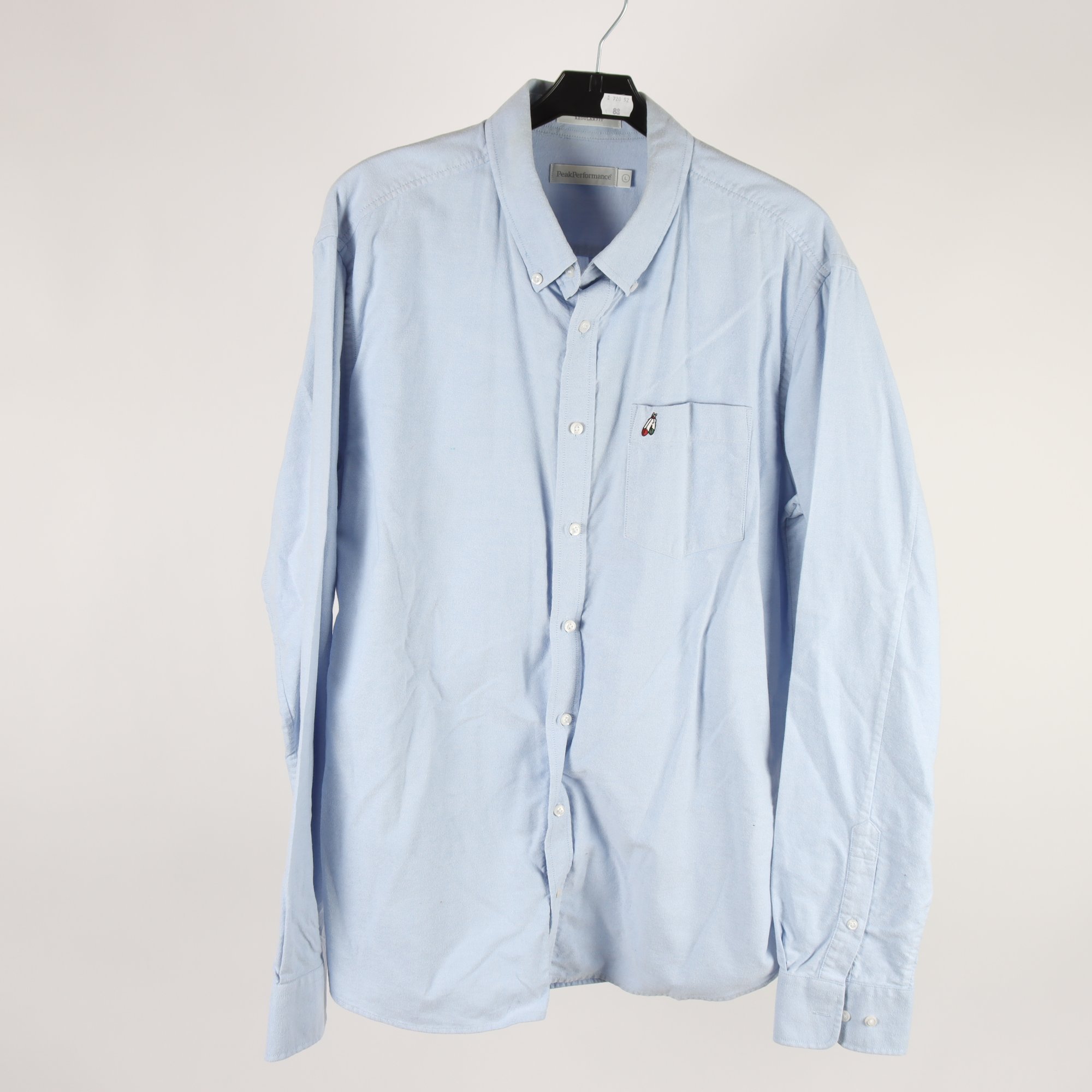 Skjorta, PeakPerformance, blå, stl. L