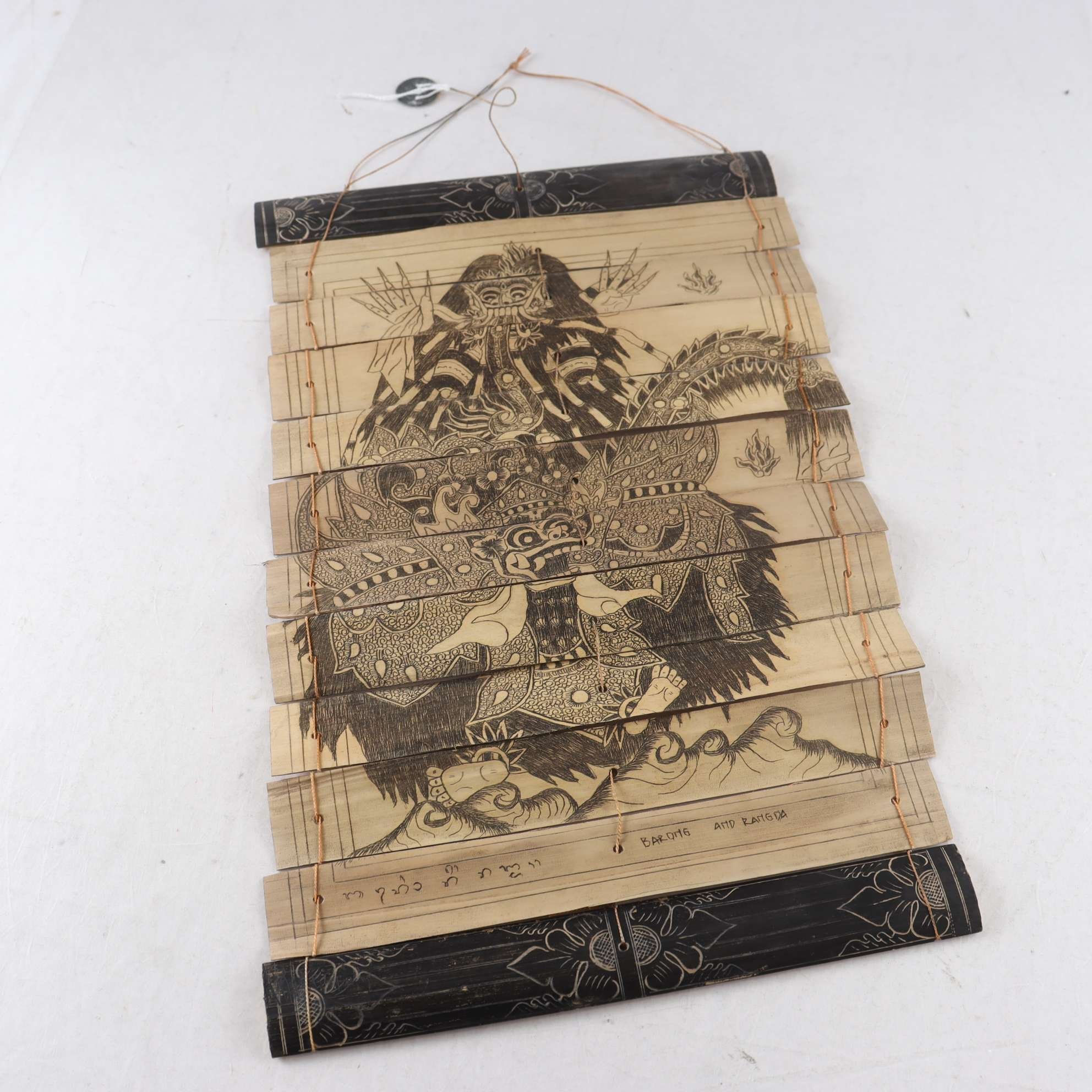 Lontar, Barong och Rangda, 1900-tal