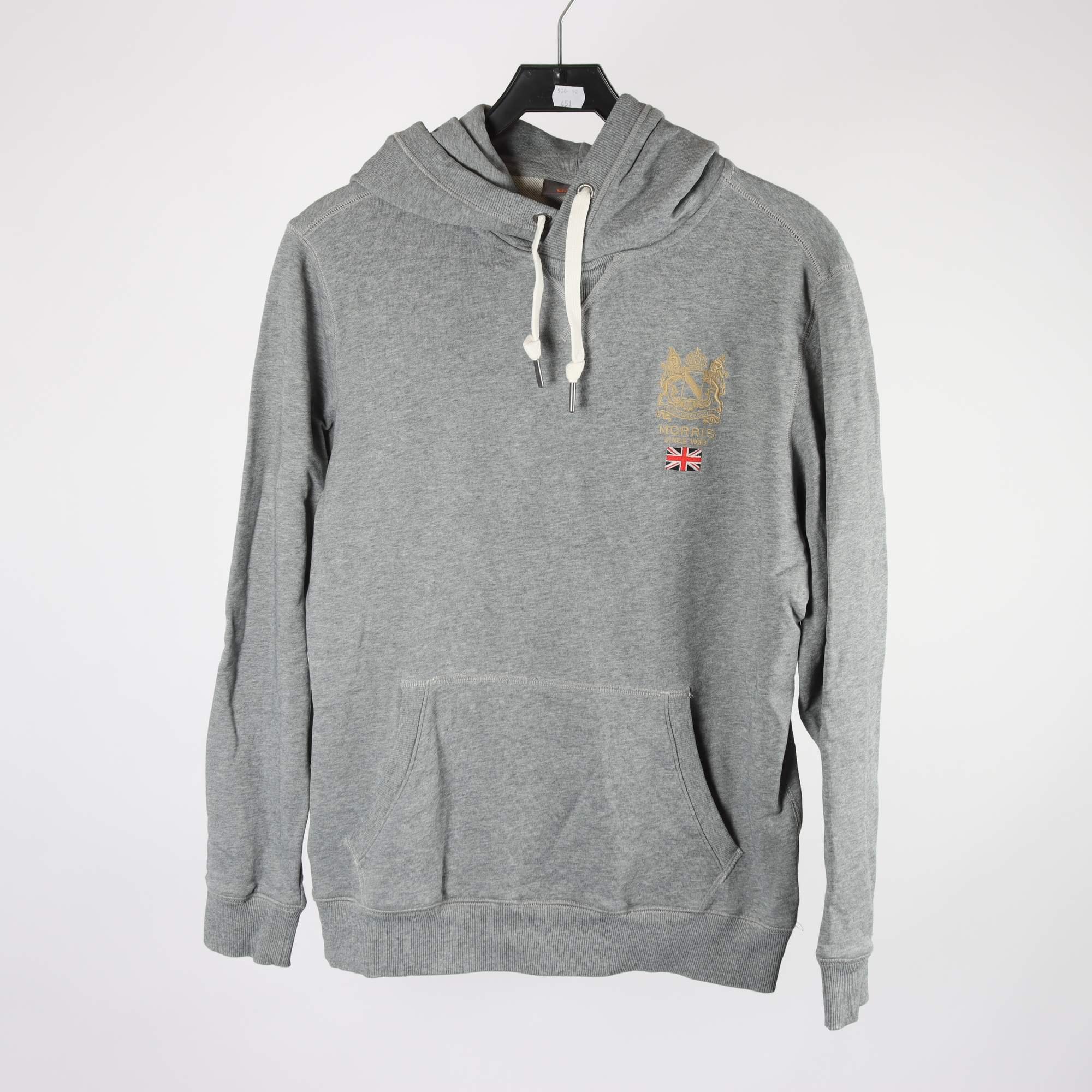 Hoodie, Morris, grå, stl. M.