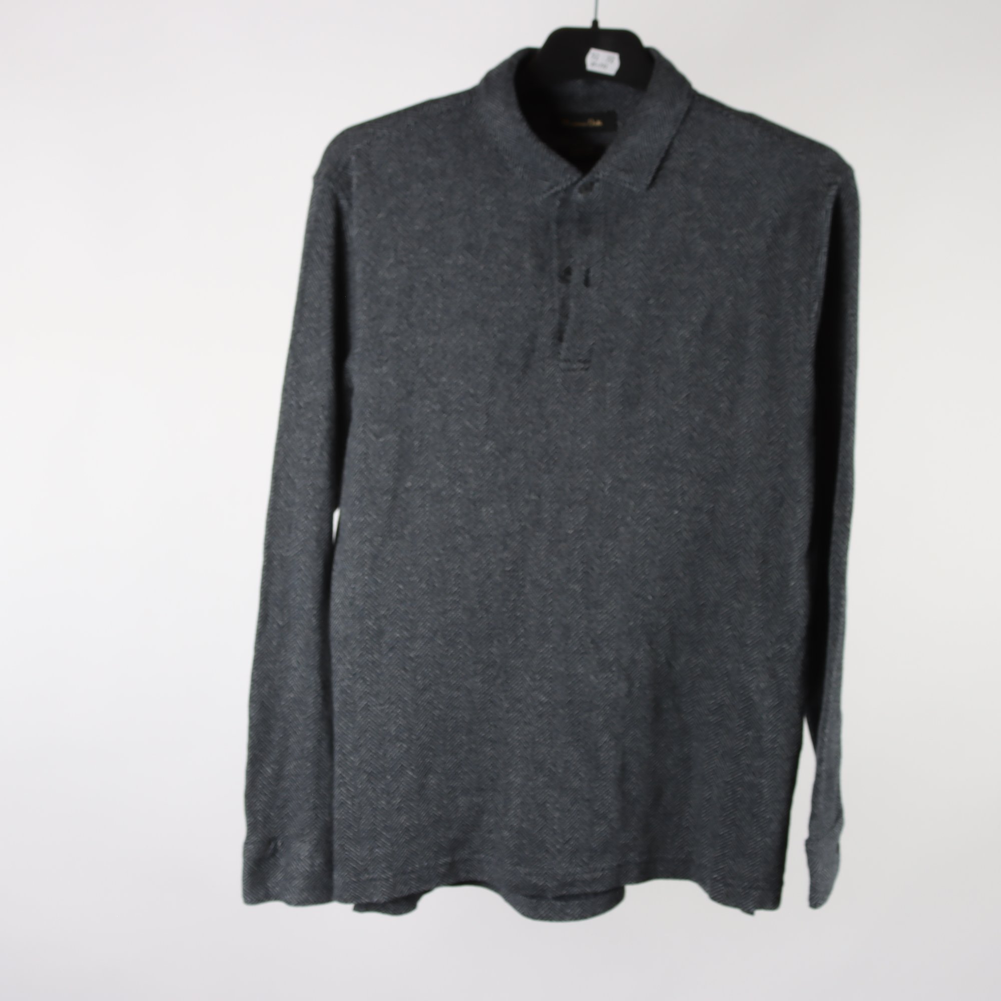 Långärmad pikétröja, Massimo Dutti, stl. M