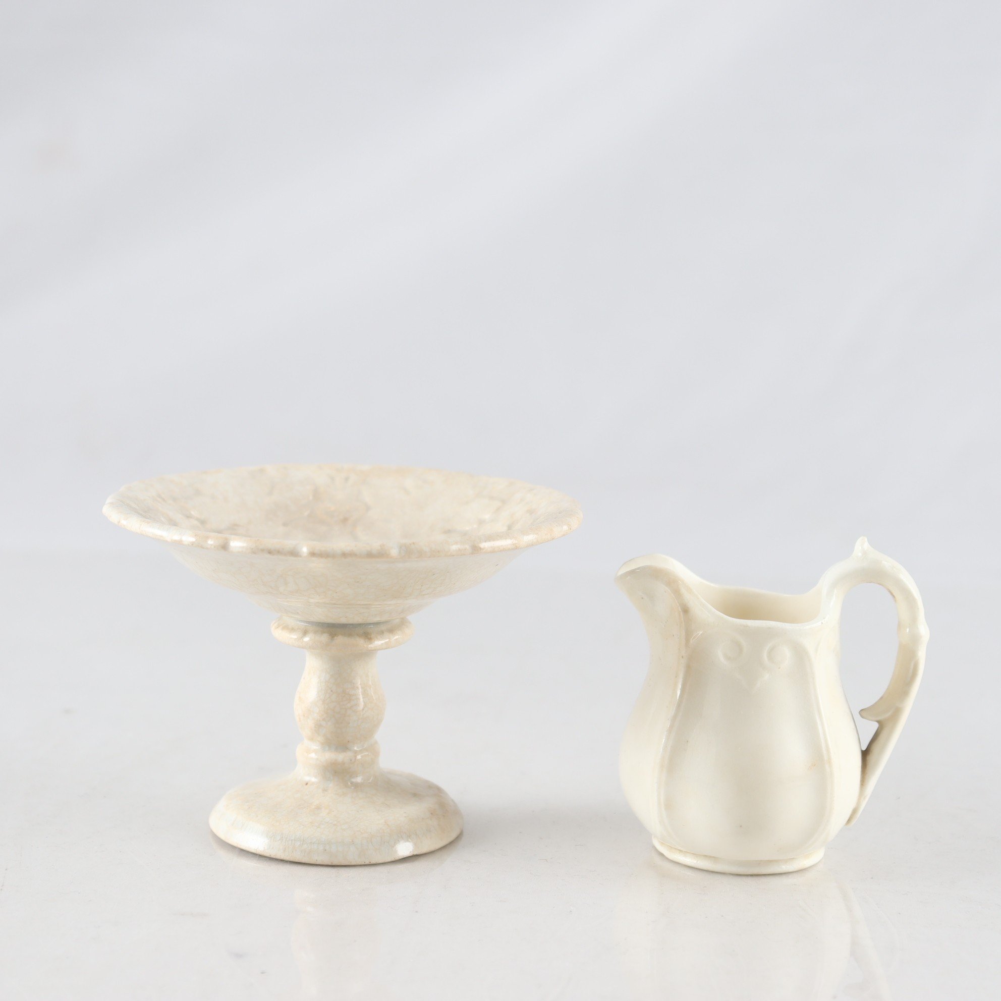 Kanna & tvättfat, porslin, Gustavsberg