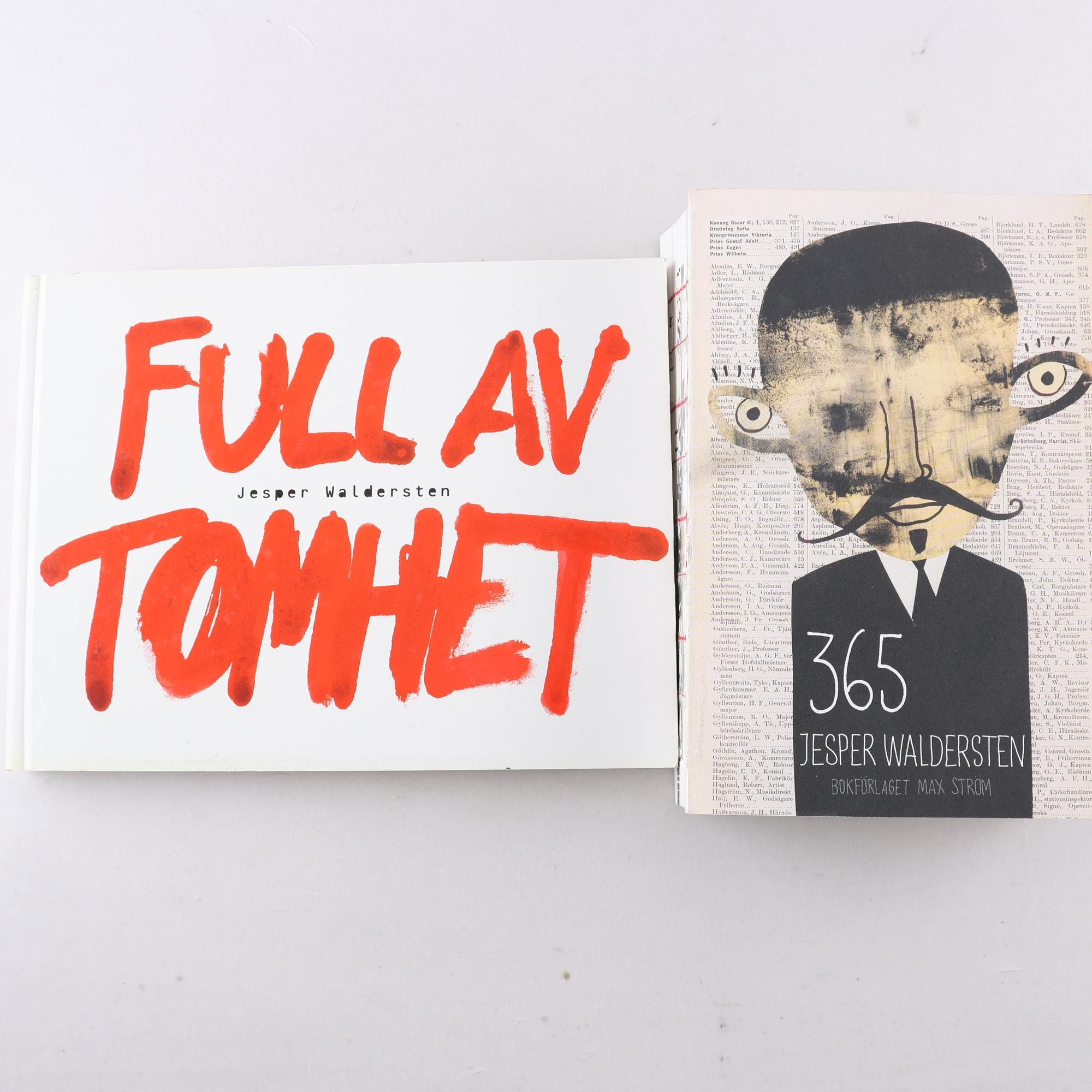 Jesper Waldersten, bokpaket med 2 volymer