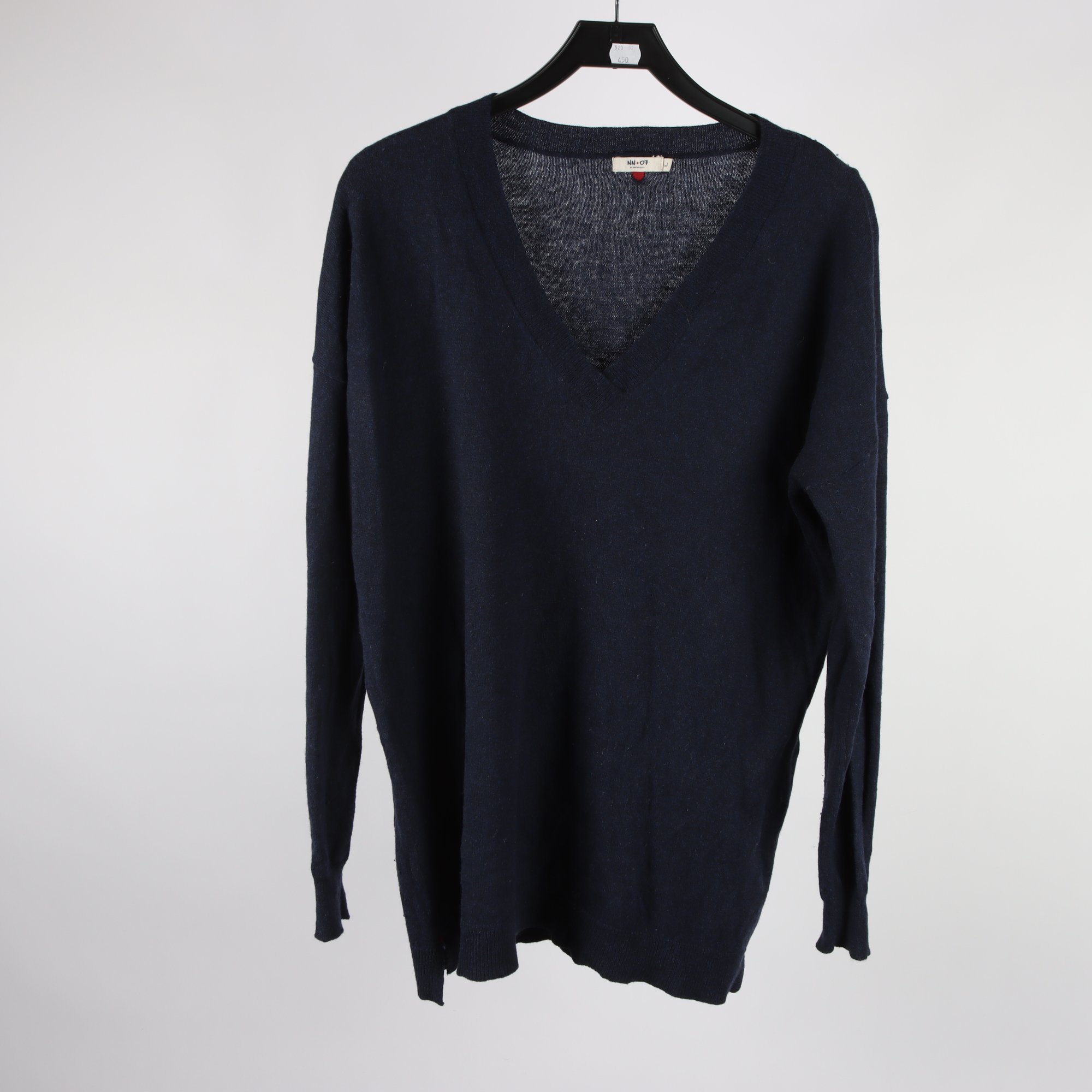 Tröja, NN07, blå, ull, stl. L.