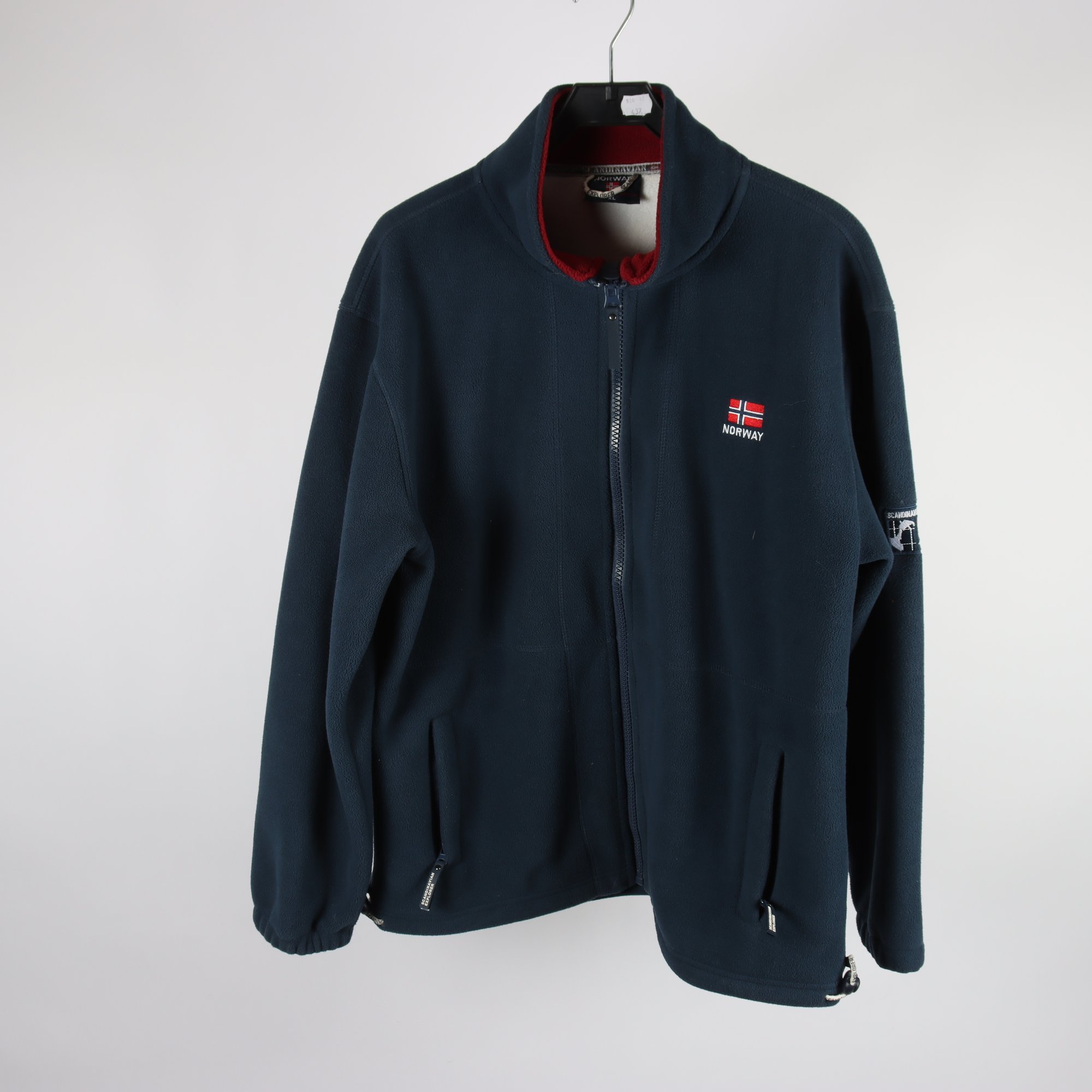 Fleecetröja, Norway, blå, stl. XL.