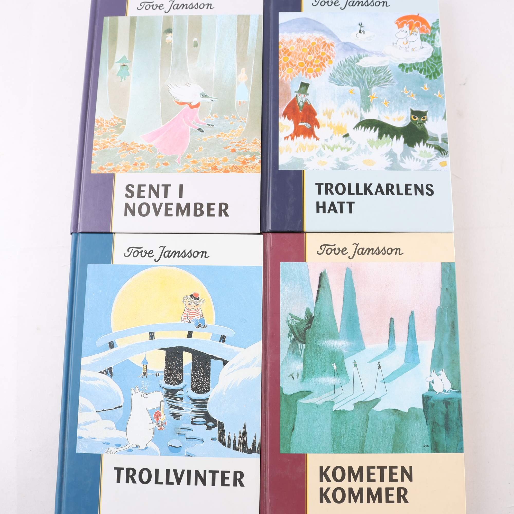 Tove Jansson, bokpaket med 4 volymer