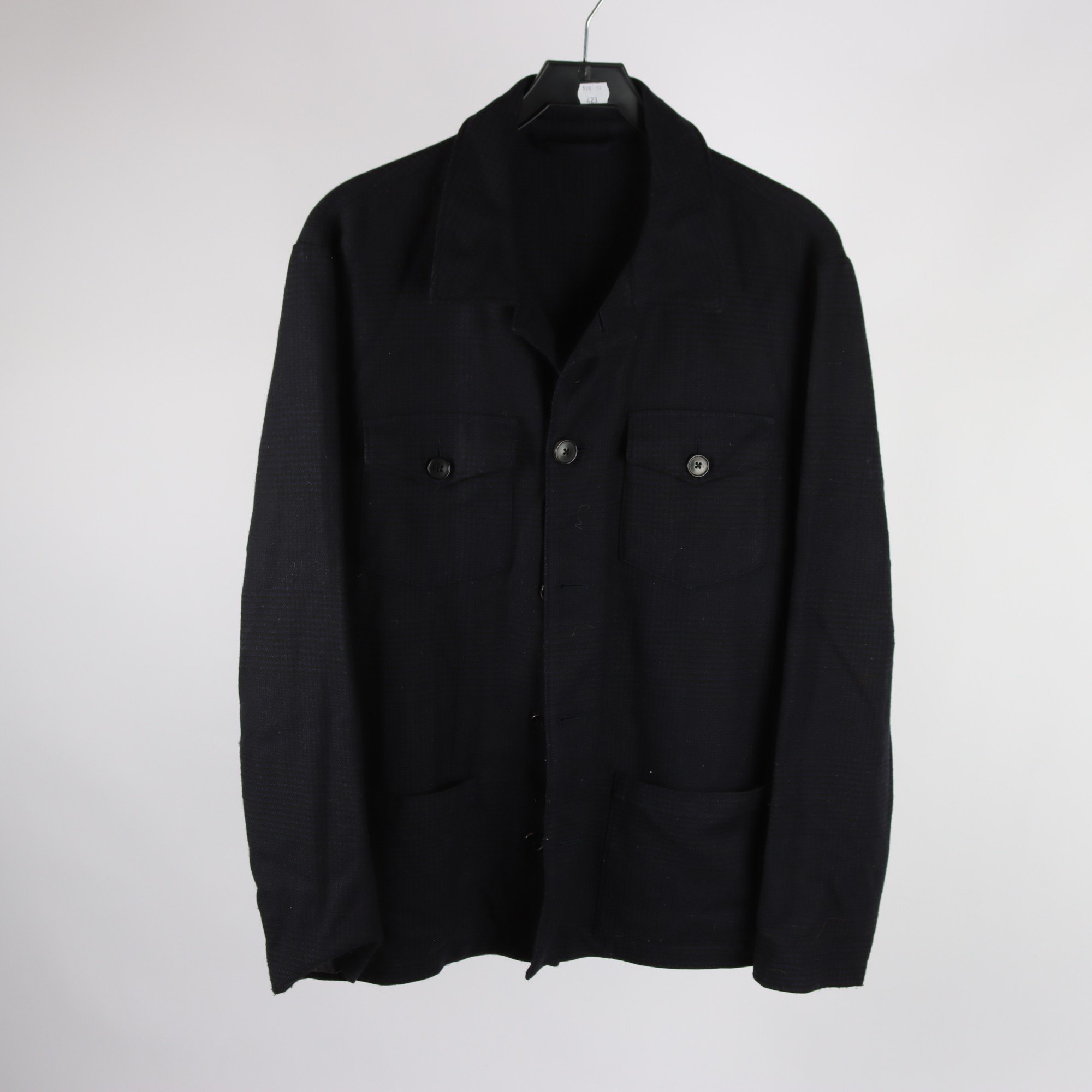 Skjortjacka, Rose & Born, blå, ullmix, stl. L.