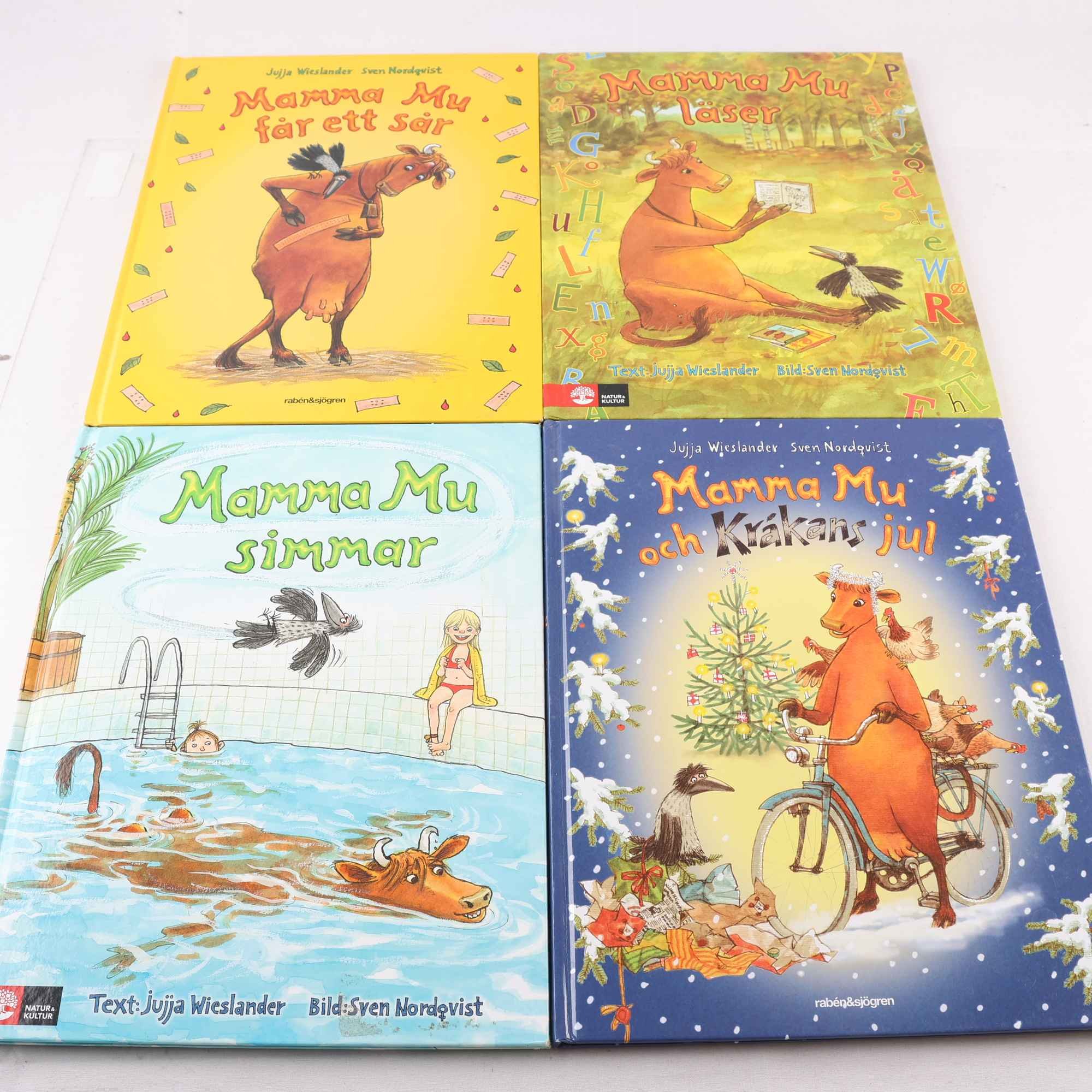 Mamma Mu, bokpaket med 4 volymer