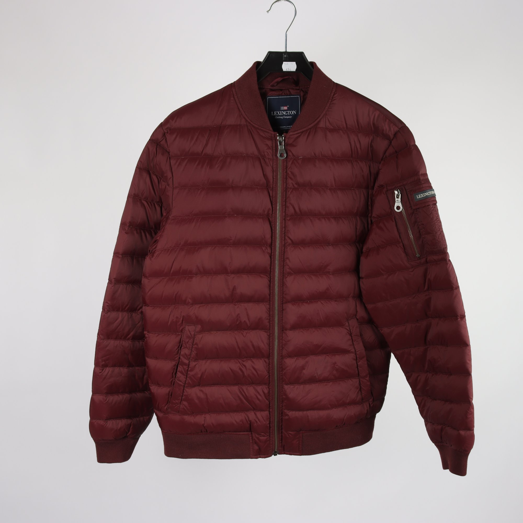 Dunjacka, Lexington, vinröd, stl. M.