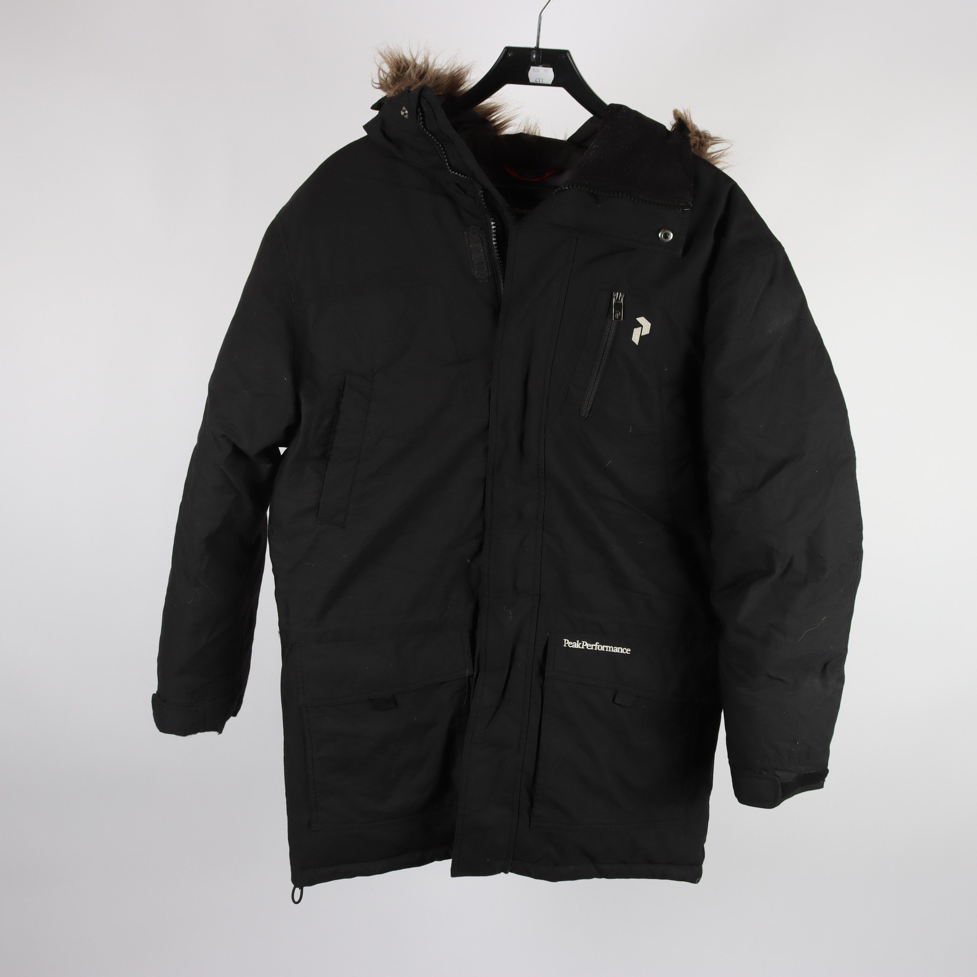 Dunjacka, Peak Performance, svart, stl. S.