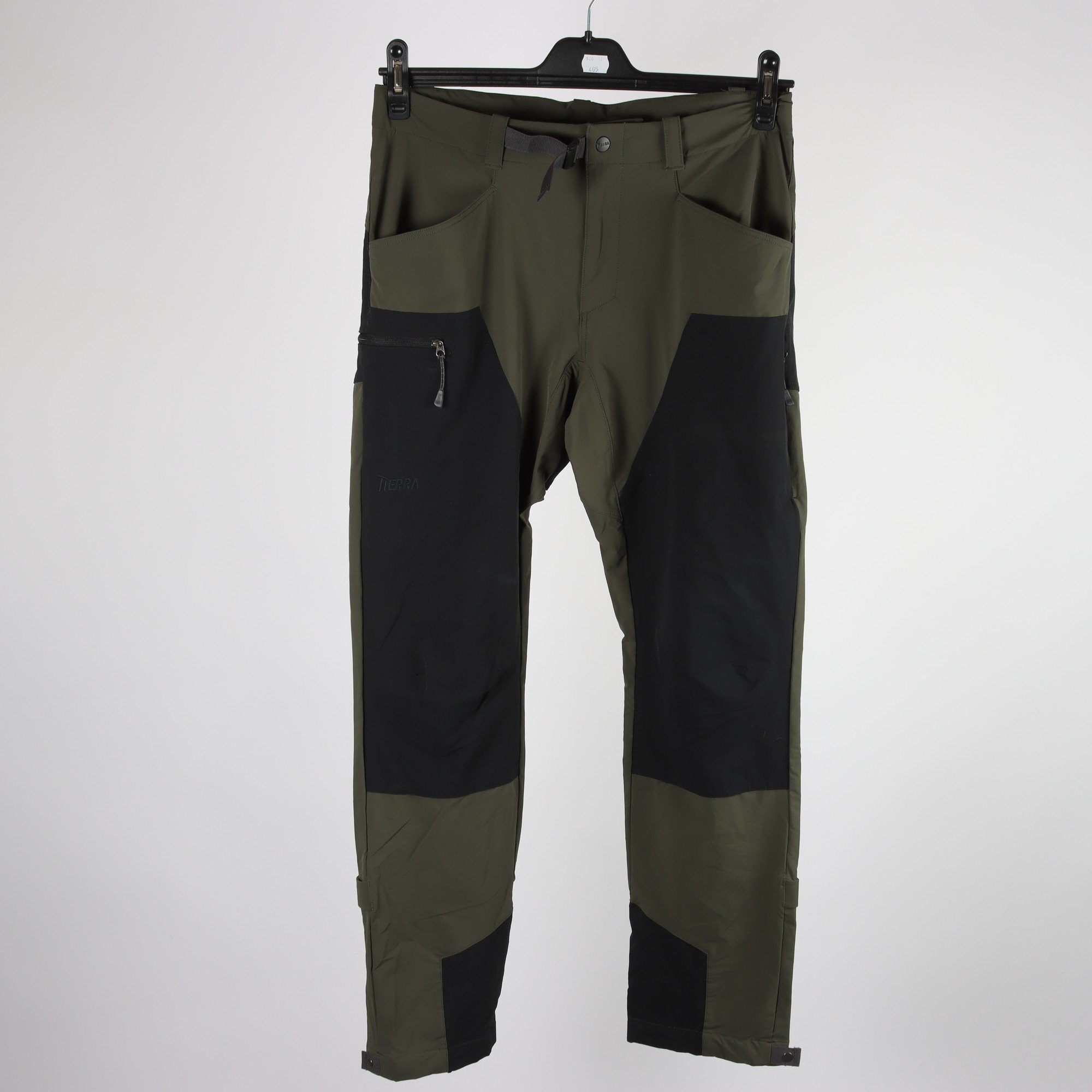 Friluftsbyxor, Tierra, grön, stl. 40.