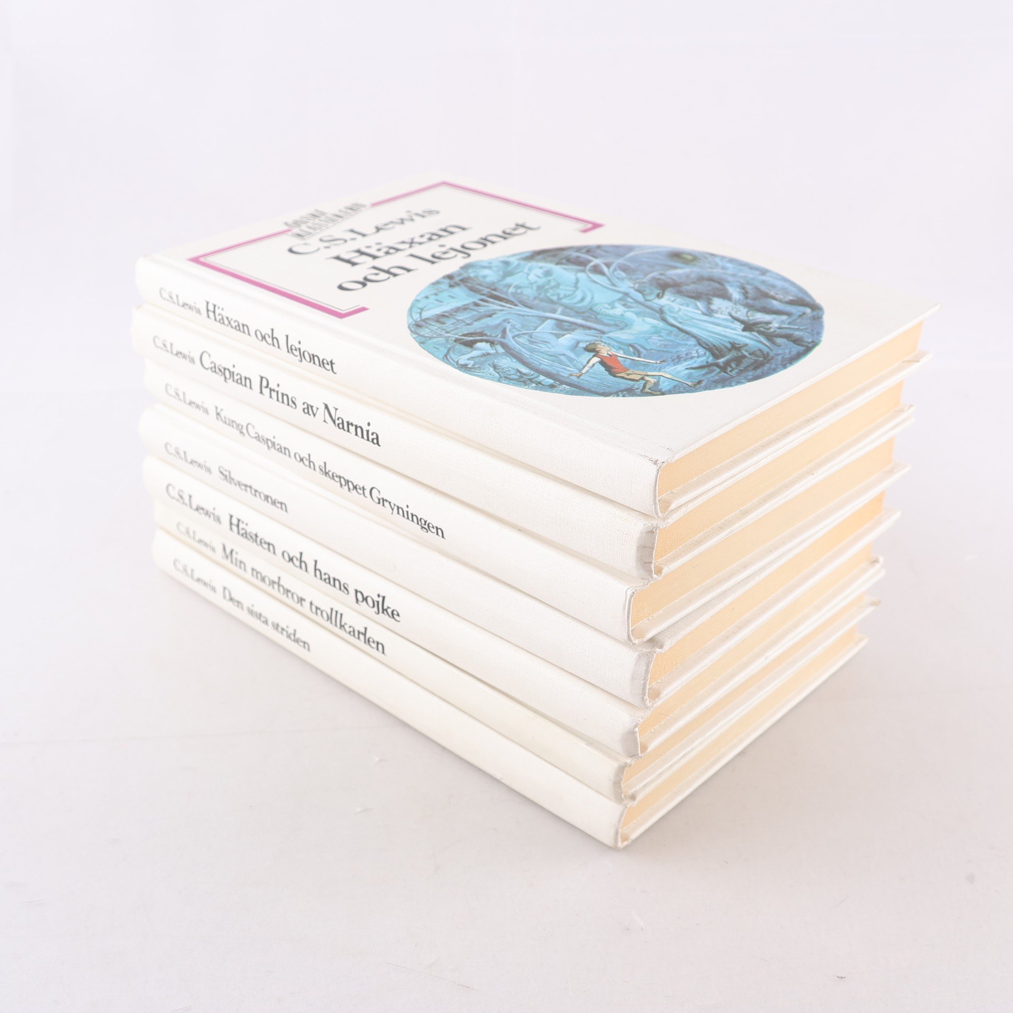 Narnia, C.S. Lewis, bokpaket med samtliga 7 delar