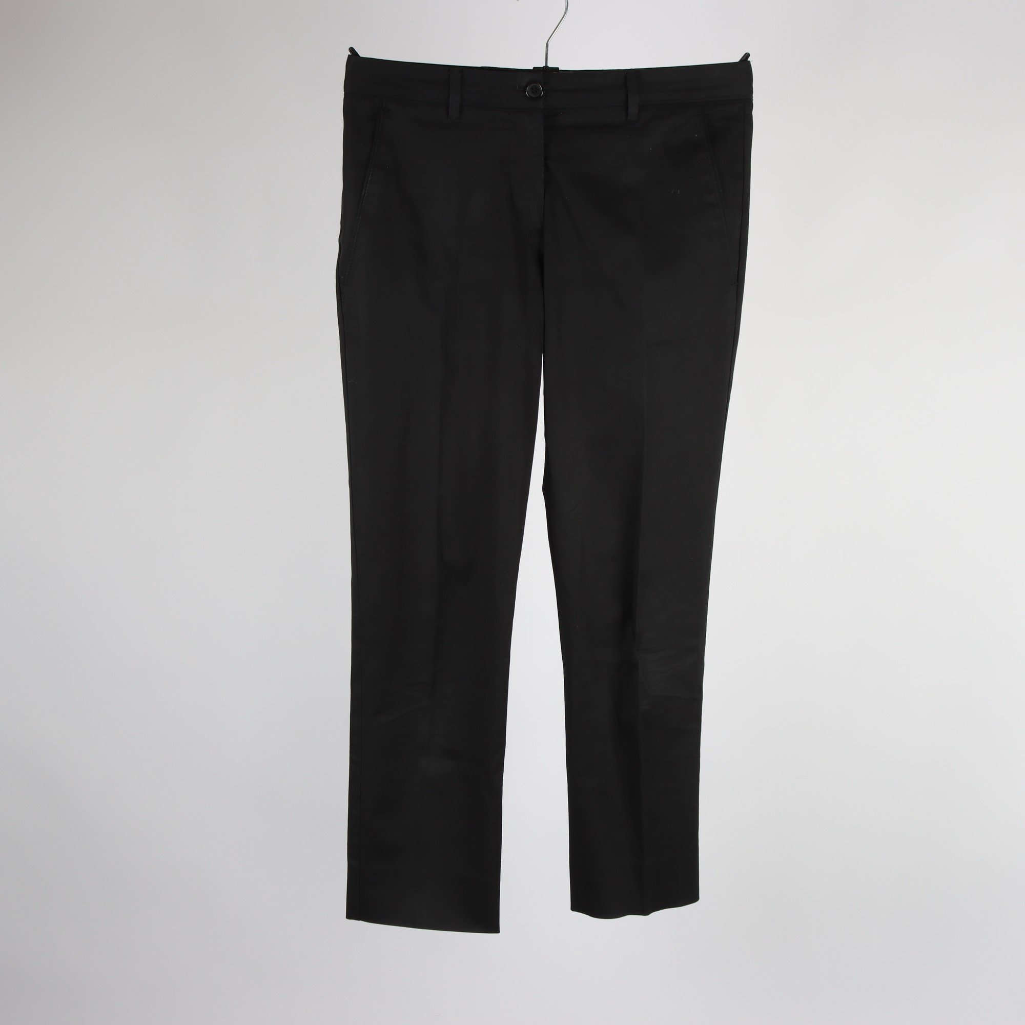 Byxor, Miu Miu, svart, stl. 38.