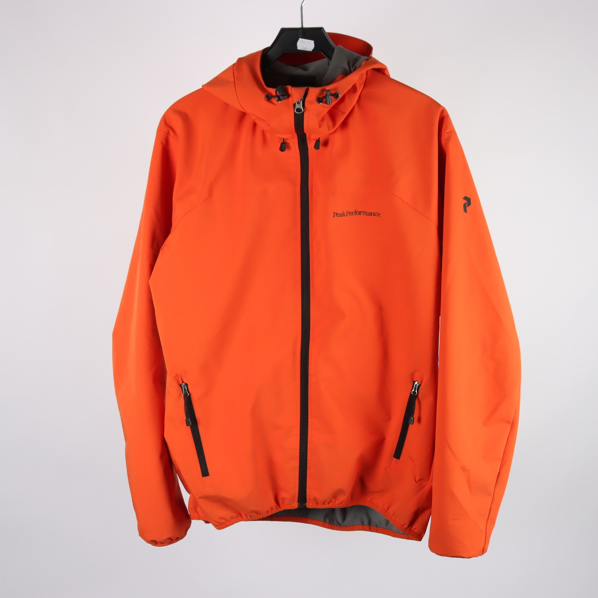 Vindjacka, Peak Performance, orange, stl. L.