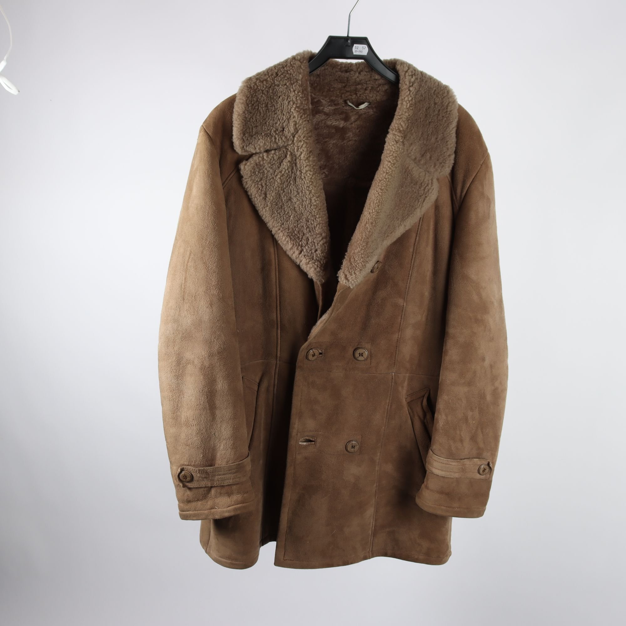 Skinnjacka, Aaltonen, 100% fårskinn, vintage, stl. 52