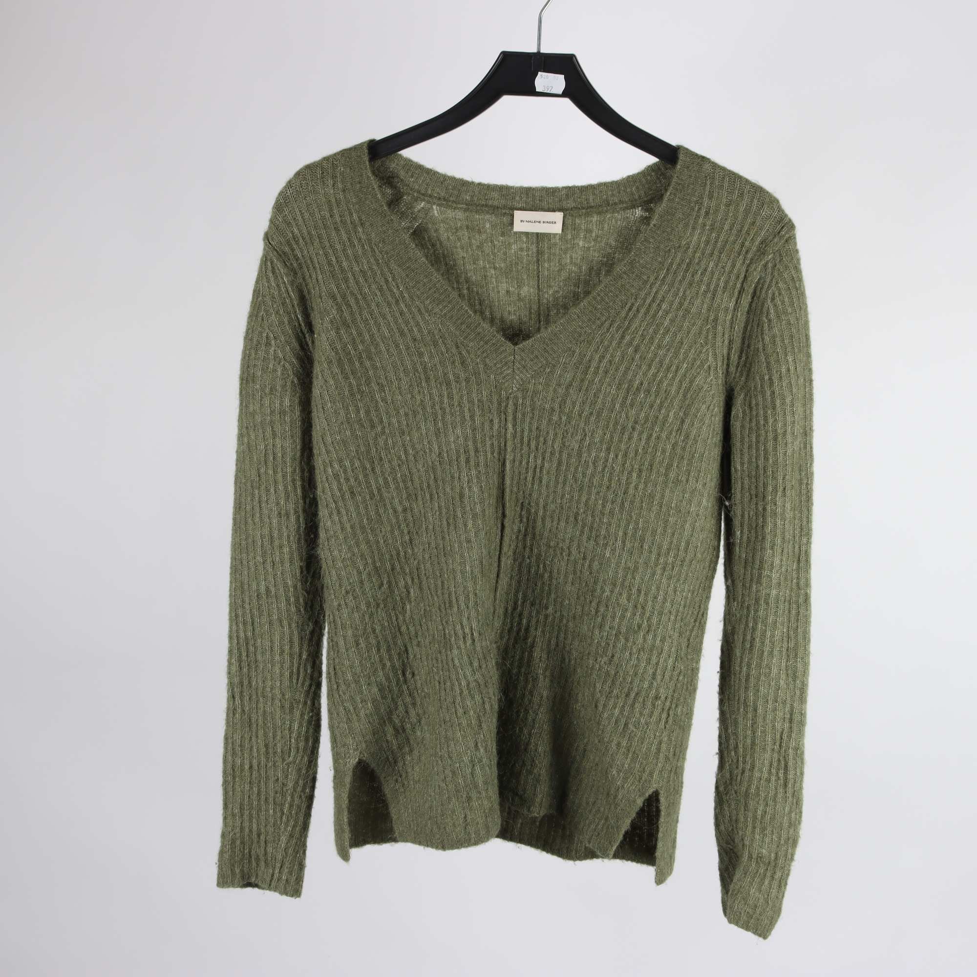 Tröja, By Malene Birger, grön, ull, alpaca, stl. S.