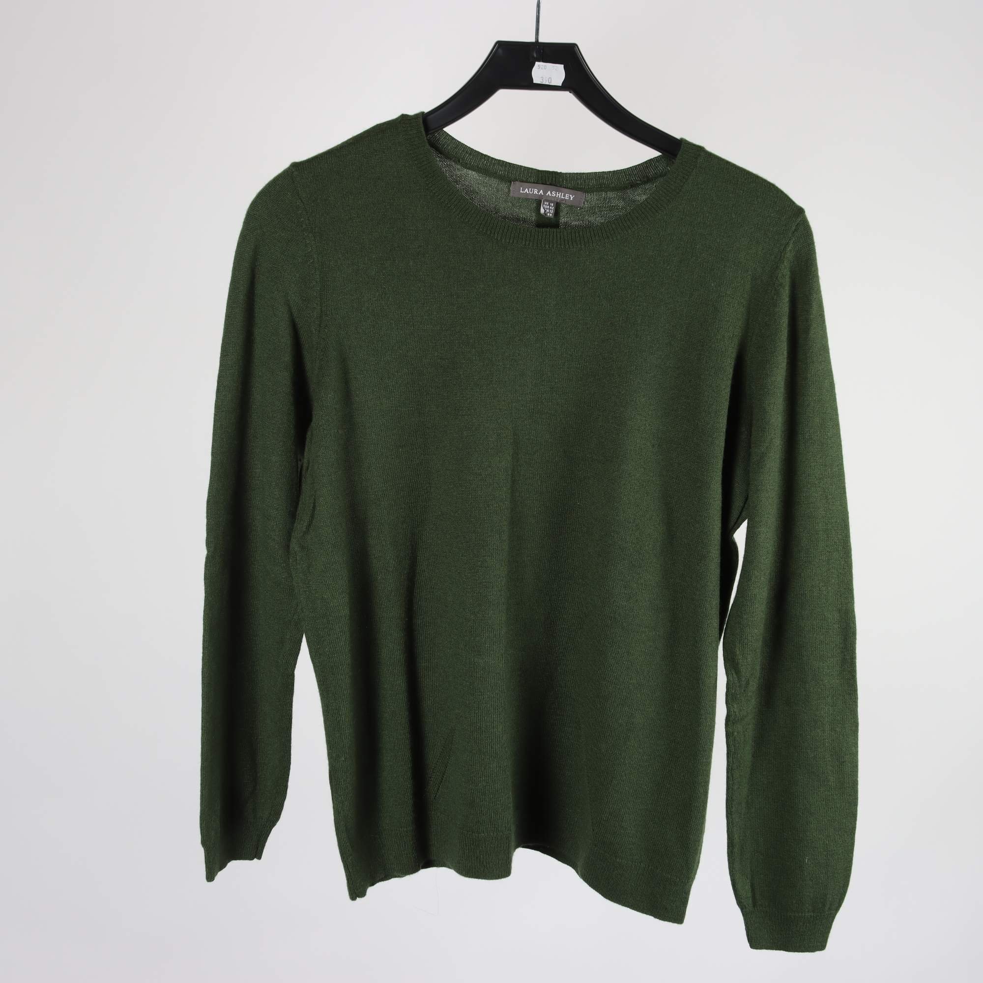 Tröja, Laura Ashley, grön, stl. 42.