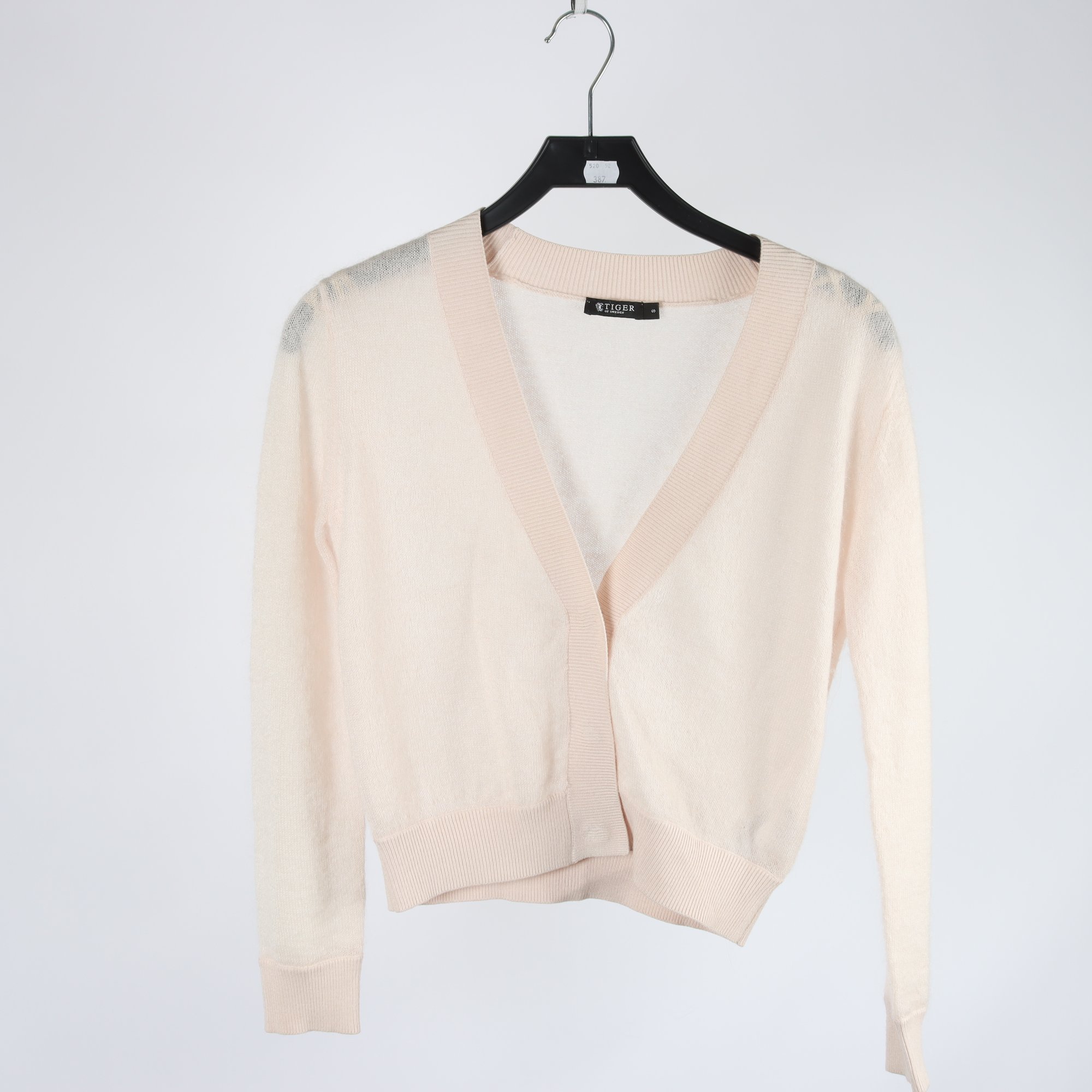 Kofta, Tiger of Sweden, aprikos, ull, mohair, stl. S.