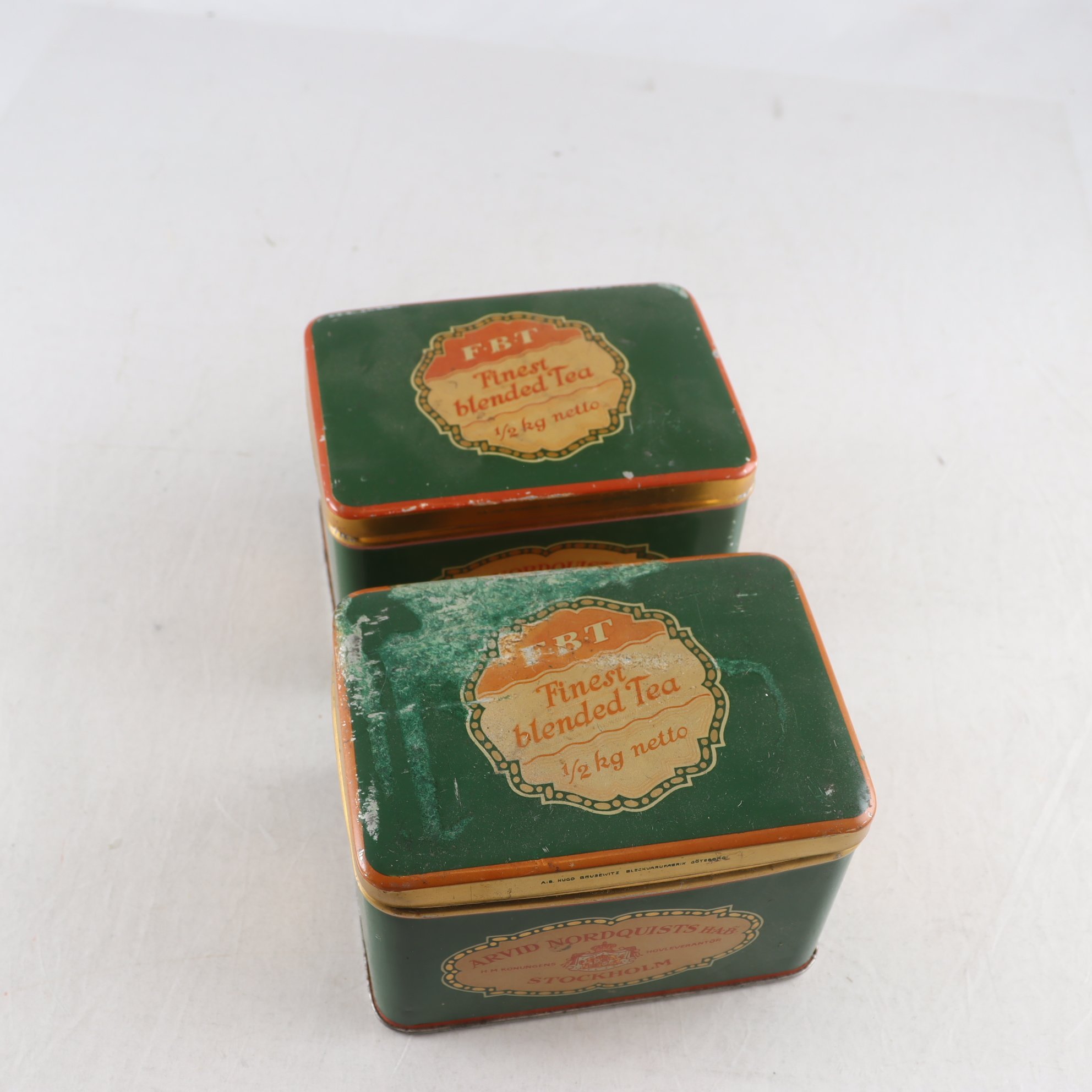 Plåtemballage, bleckplåt, Arvid Nordquist