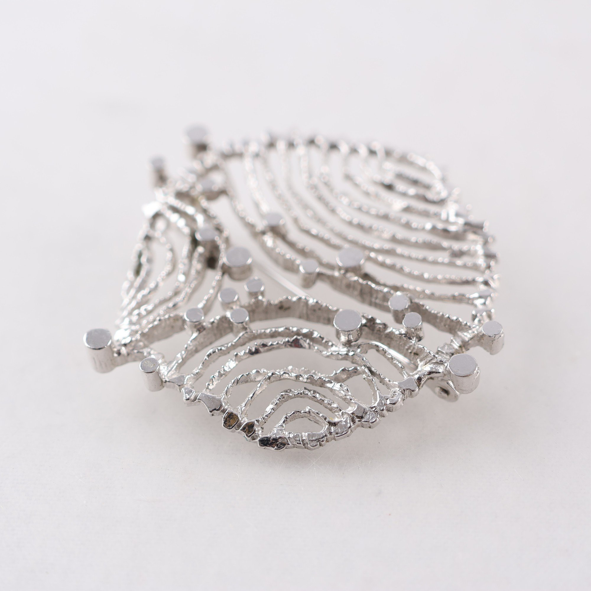 Brosch, Silver, Vikt: 5g