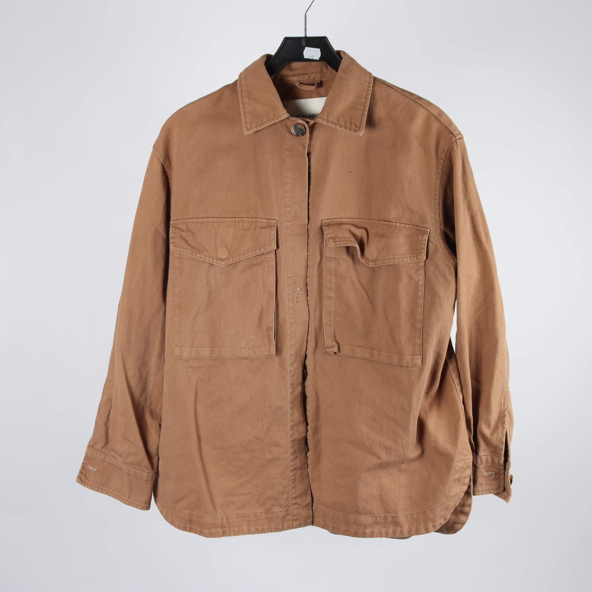 Skjorta, Carin Wester, brun, stl. 36.