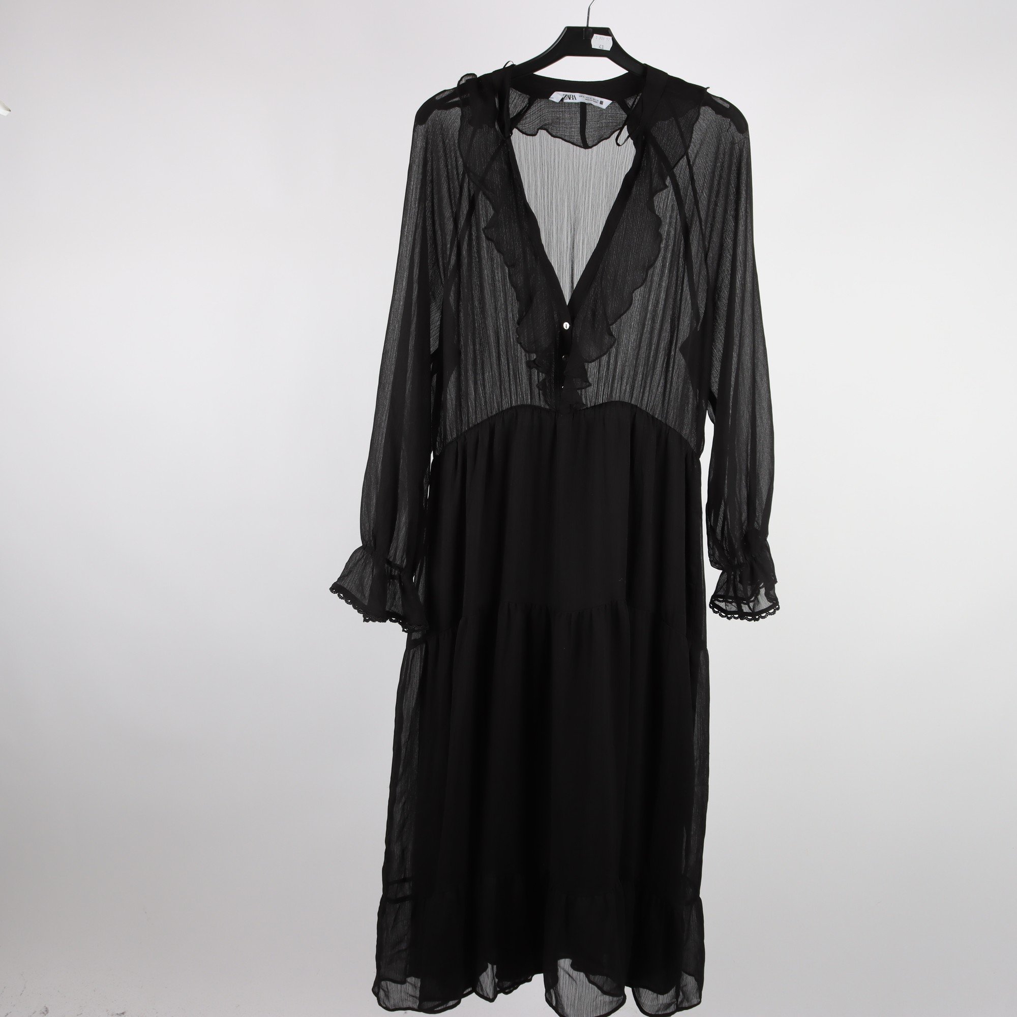 Klänning, Zara, svart, stl. XL