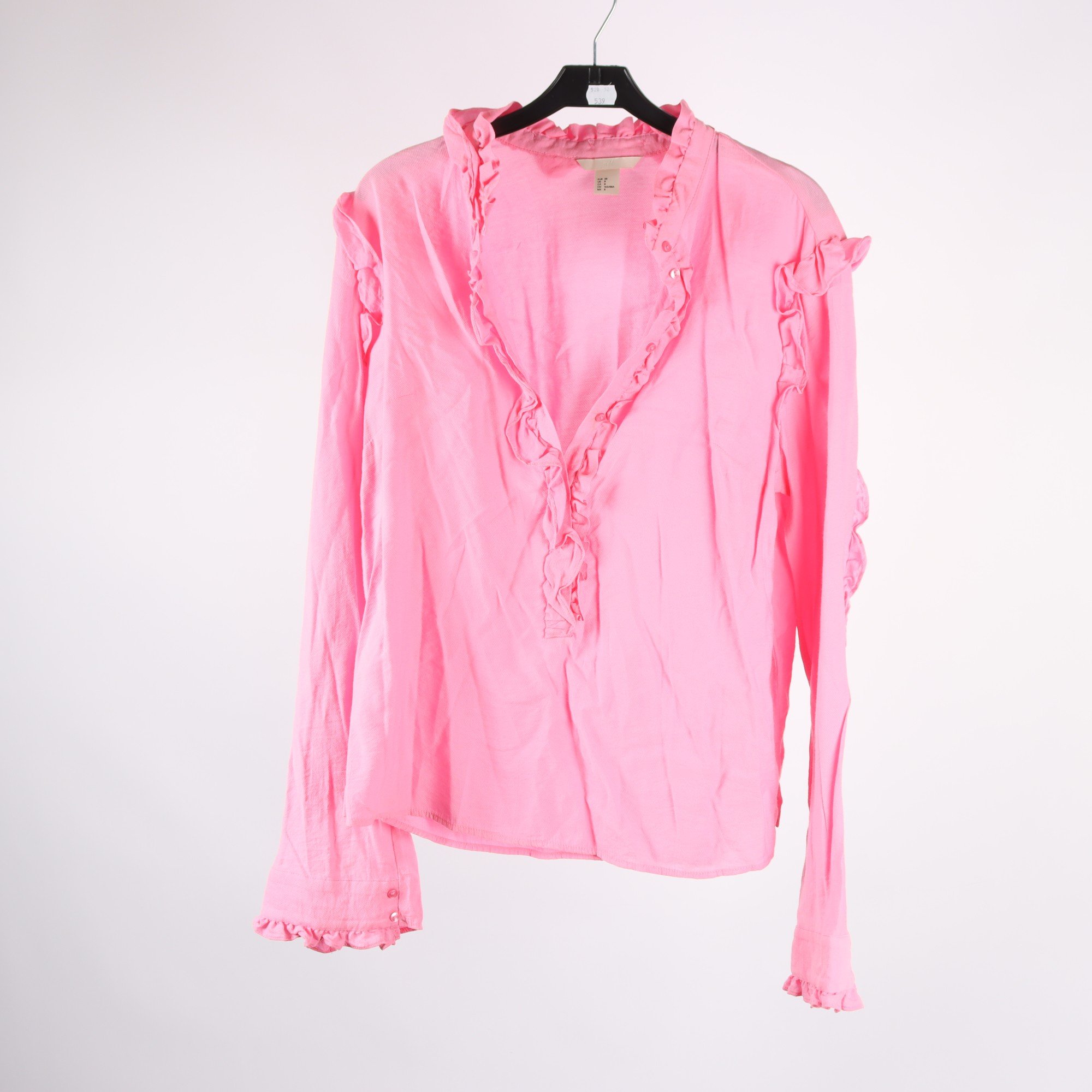 Blus, H&M, rosa, stl. 38.